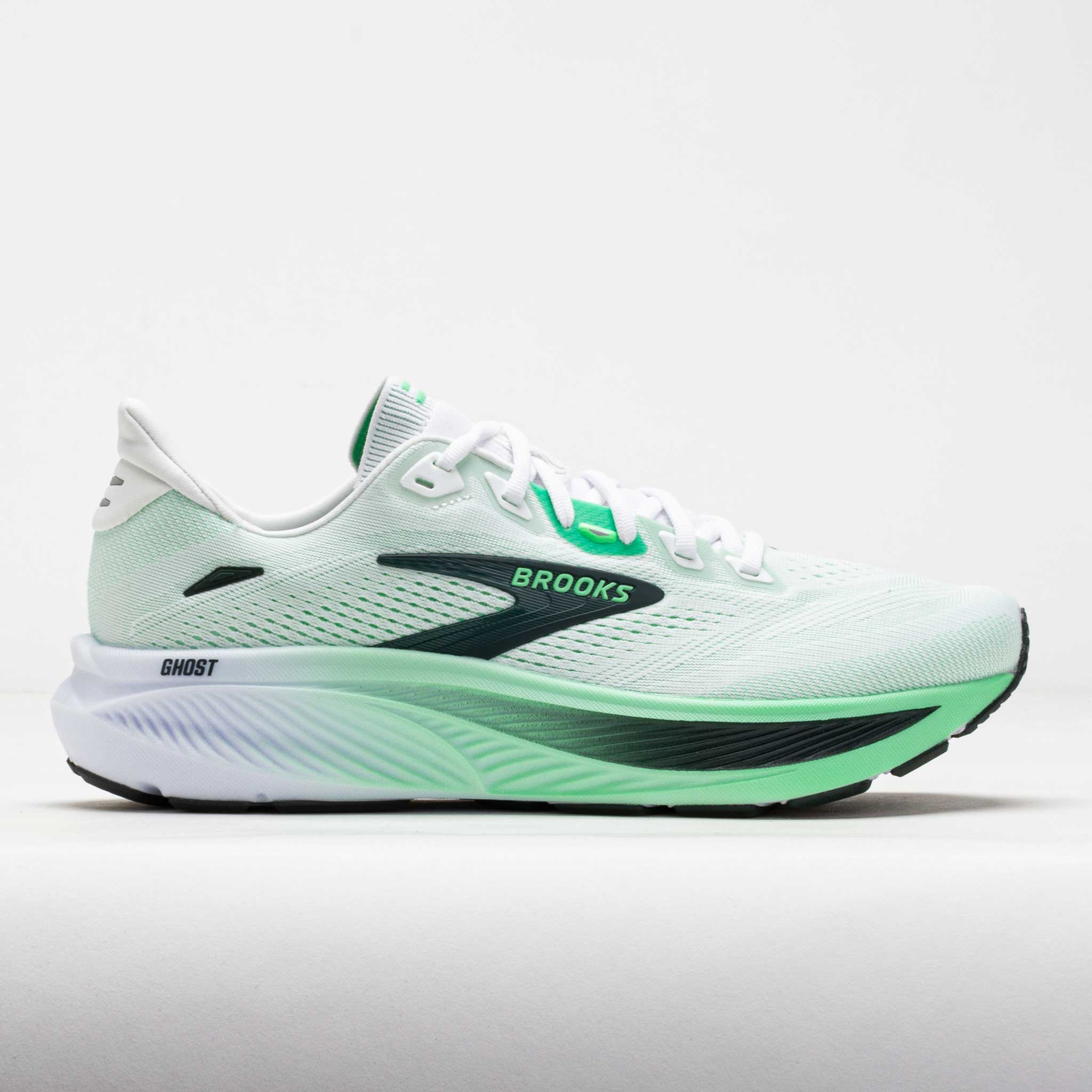 Brooks Ghost 18 Men's White/Spring Bud/Spruce