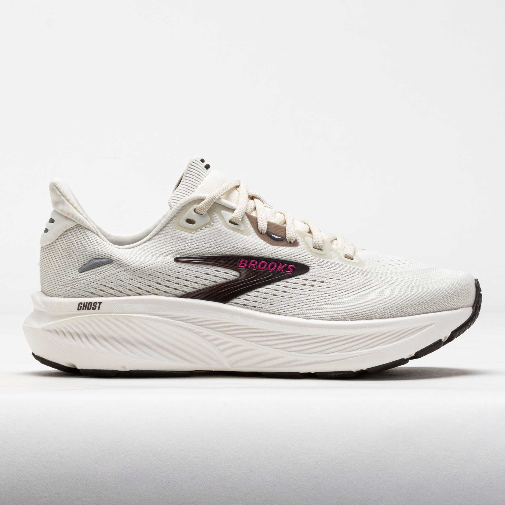 Brooks Ghost 18 Women's Coconut/Coffee/Fushsia