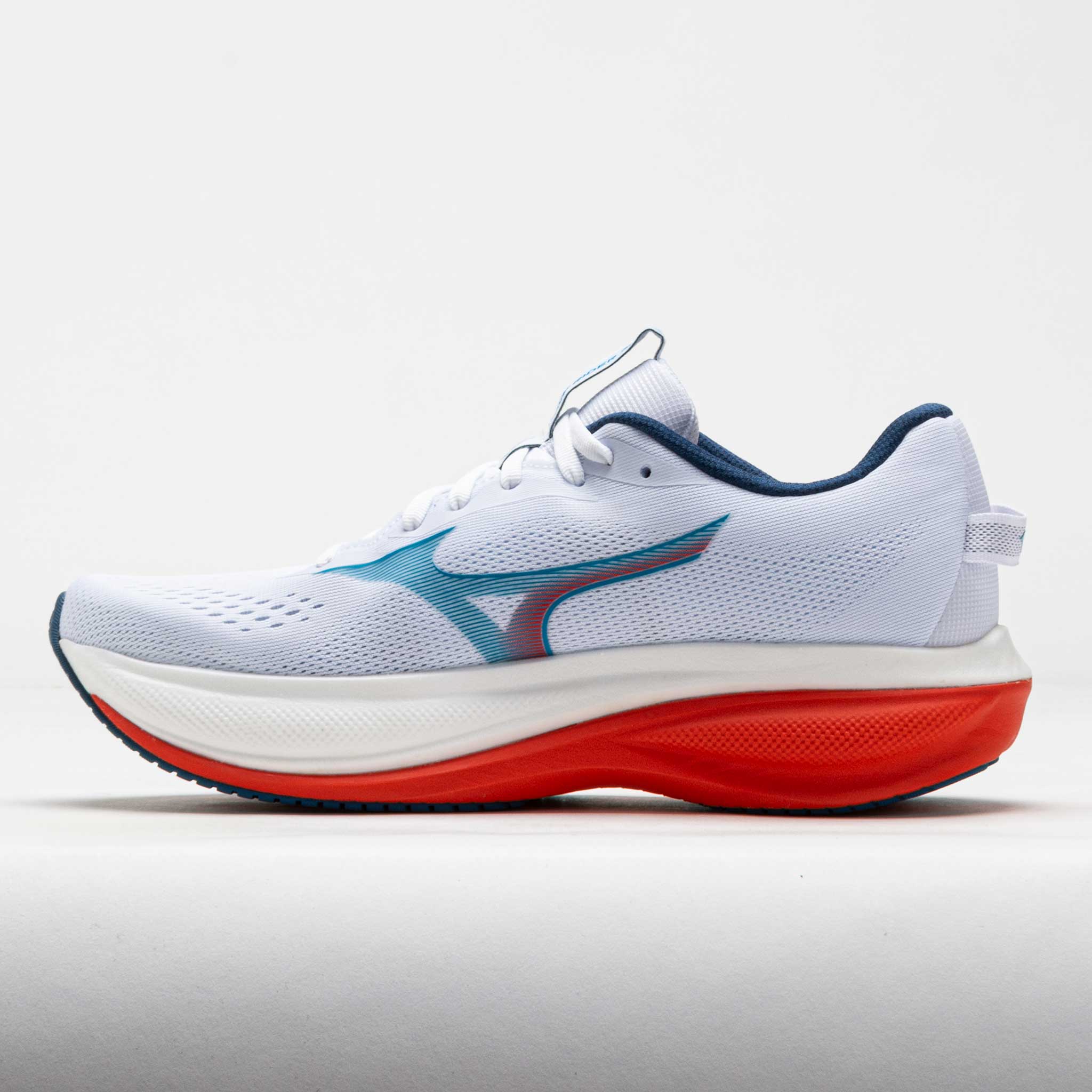 Mizuno Wave Rider 30 Men's White/Blue Jewel