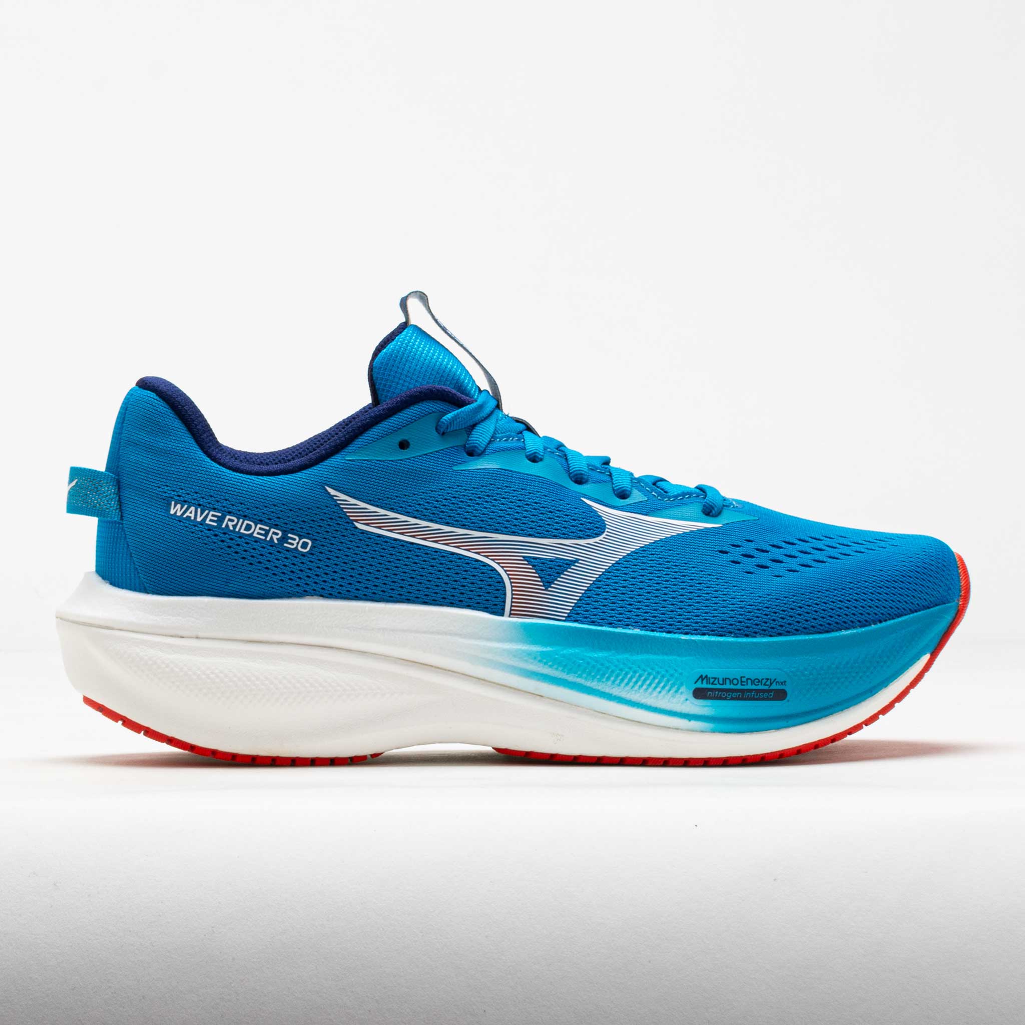 Mizuno Wave Rider 30 Men's Blue Jewel/White