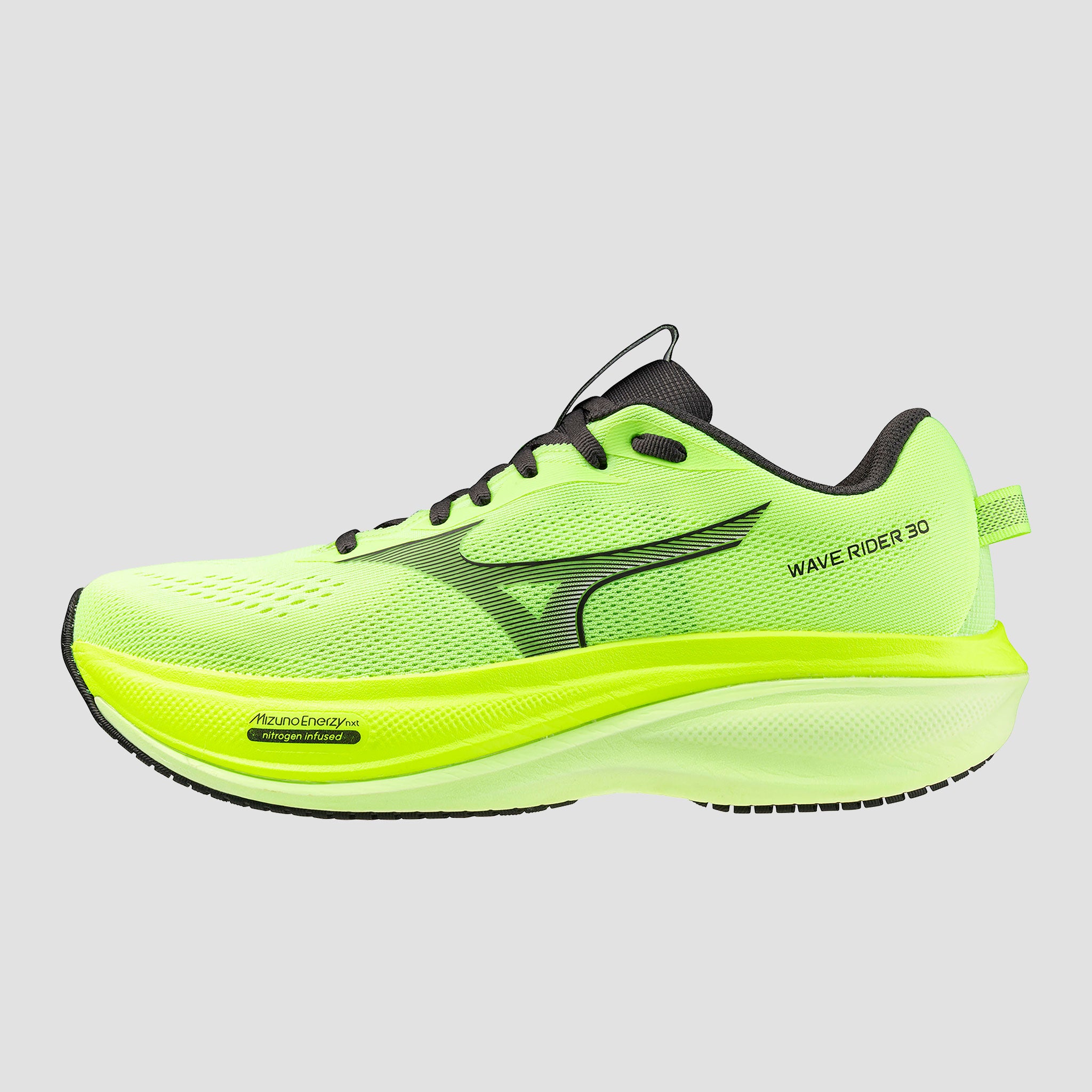 Mizuno Wave Rider 30 Men's Lime Pulp/Black Oyster
