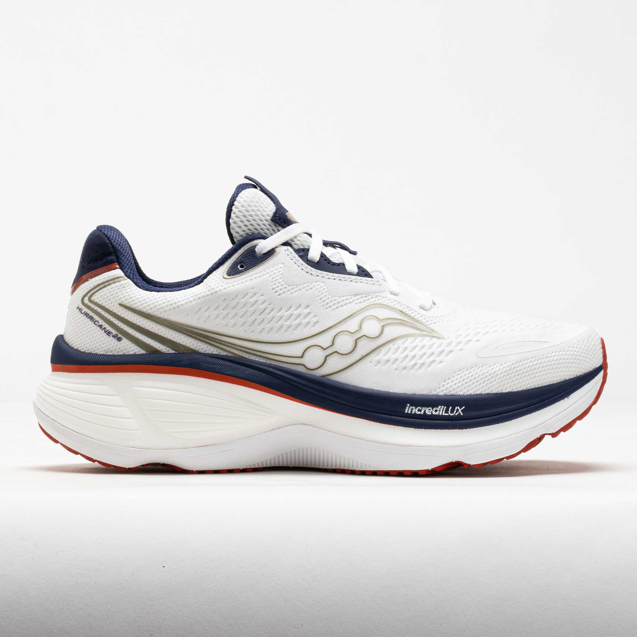 Saucony Hurricane 26 Men's White/Naval