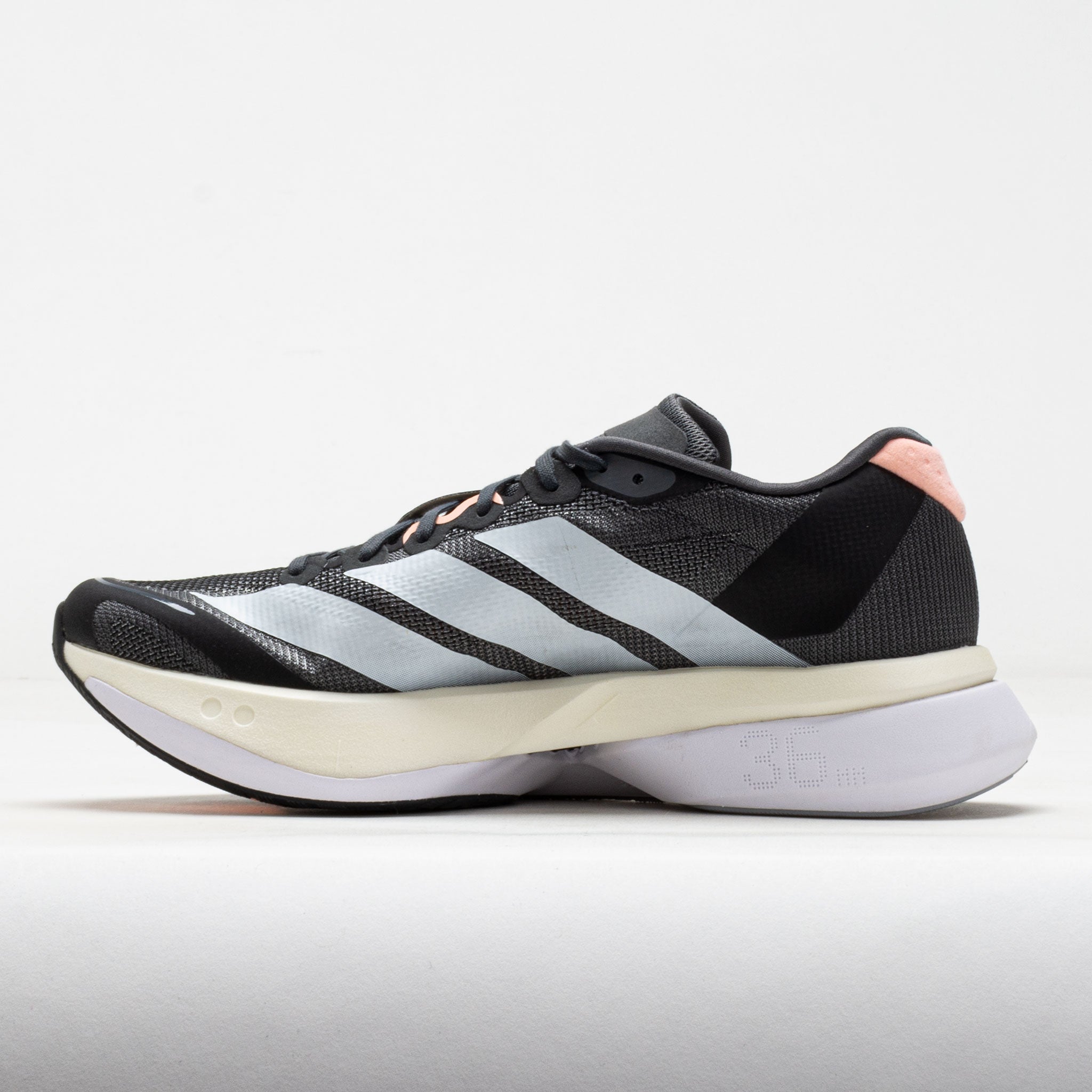 adidas Adizero Boston 13 Women's Grey/White/Haze Coral