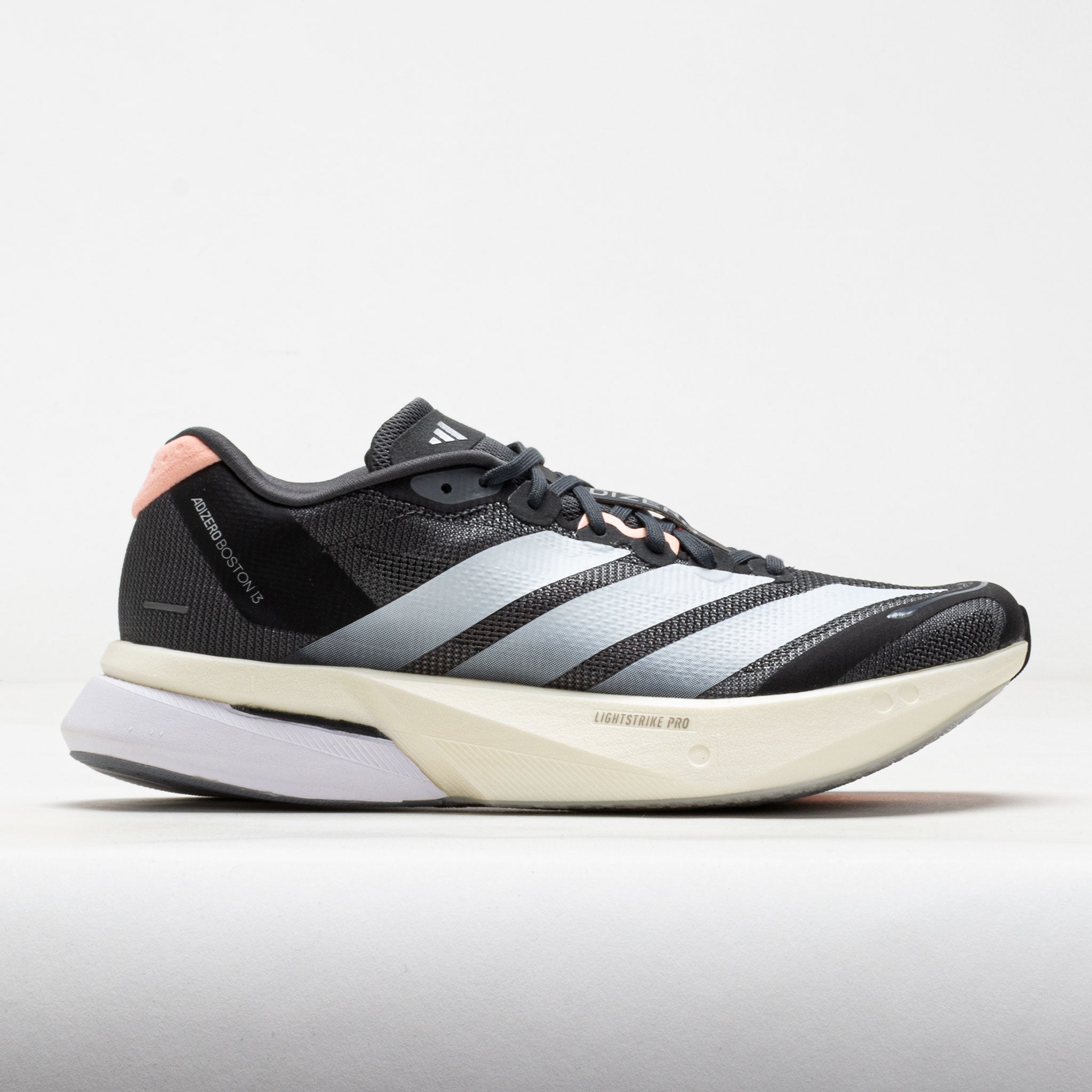 adidas Adizero Boston 13 Women's Grey/White/Haze Coral