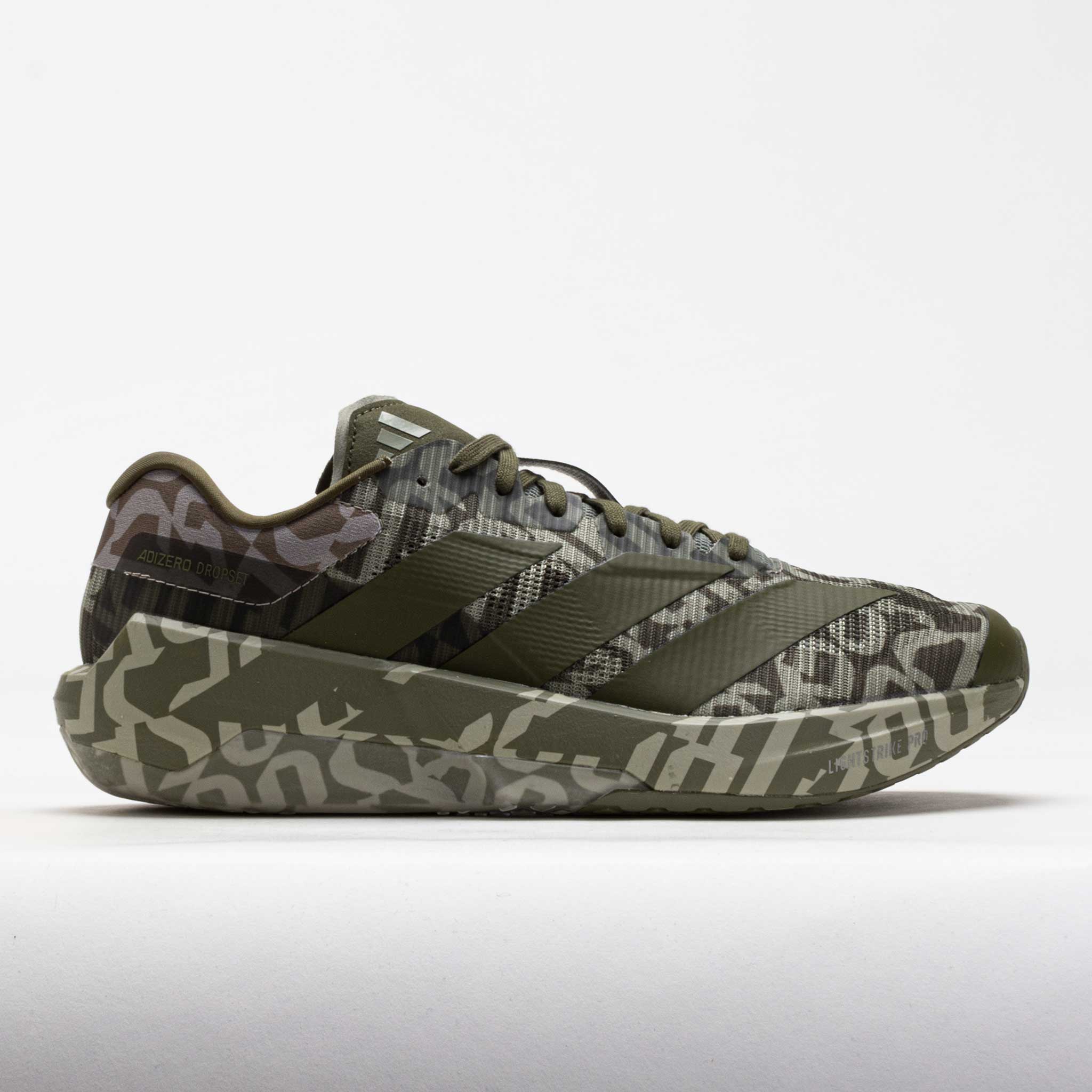 adidas Adizero Dropset Men's Olive Strata/Silver Pebble