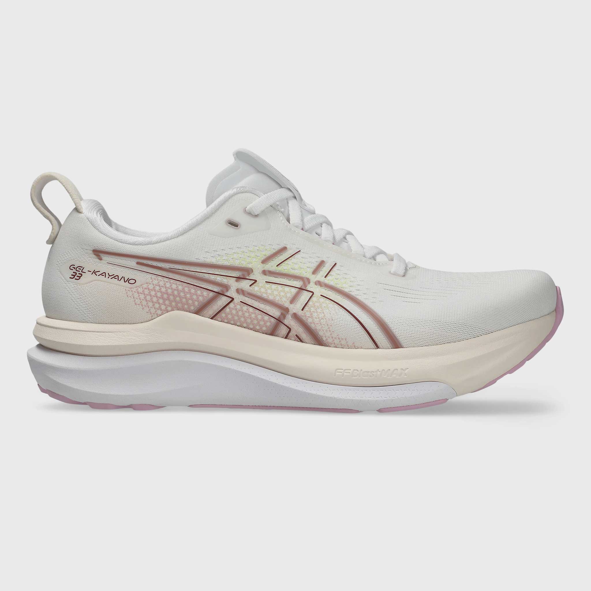 ASICS GEL-Kayano 33 Women's White/Hazy Lilac