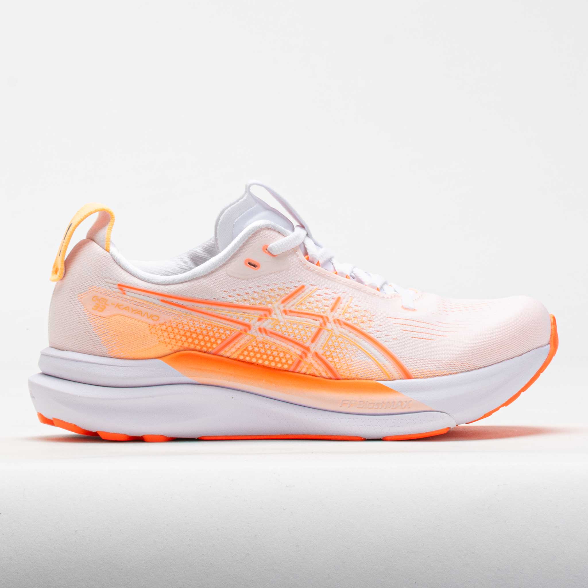 ASICS GEL-Kayano 33 Women's White/Vivid Coral
