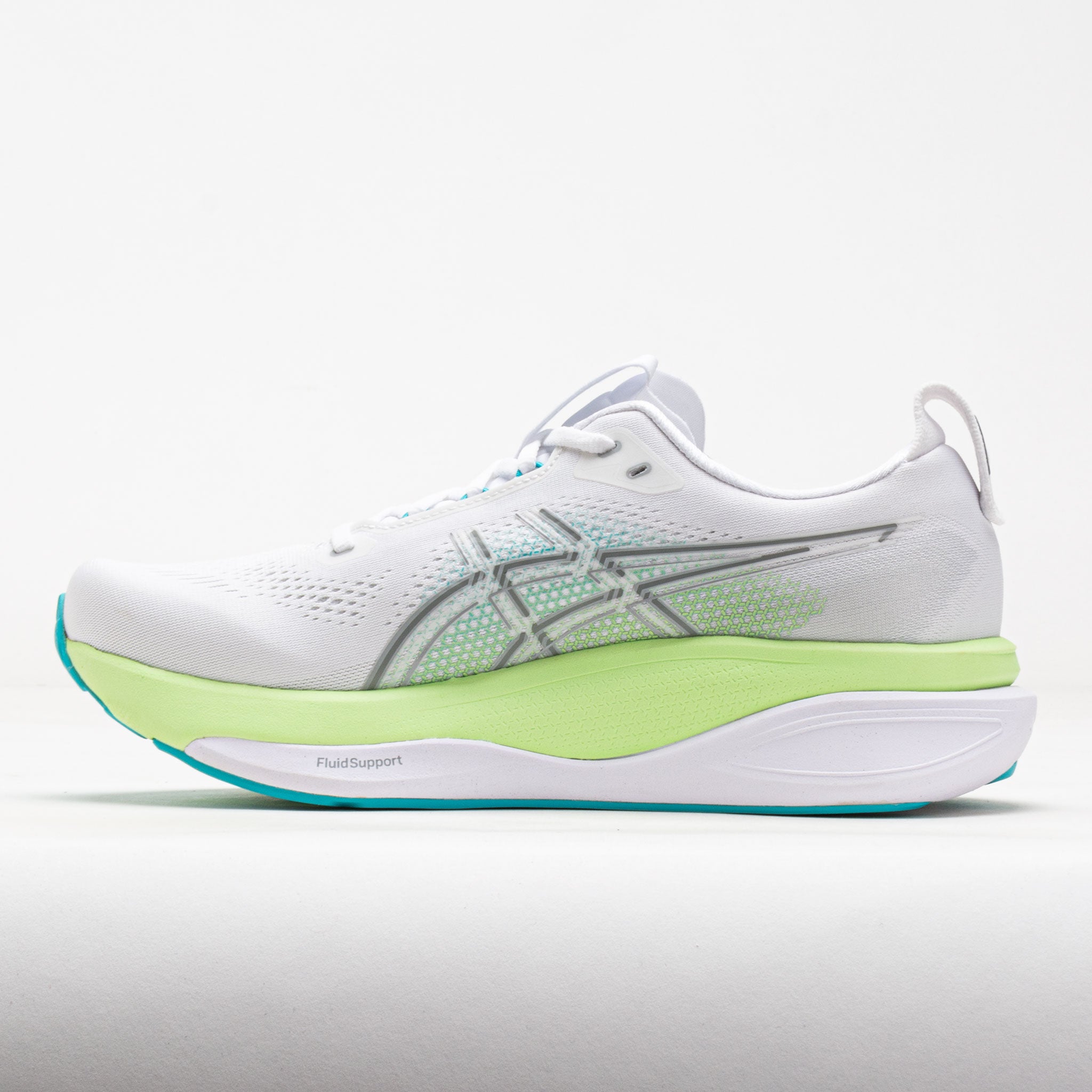 ASICS GEL-Kayano 33 Men's White/Energy Aqua