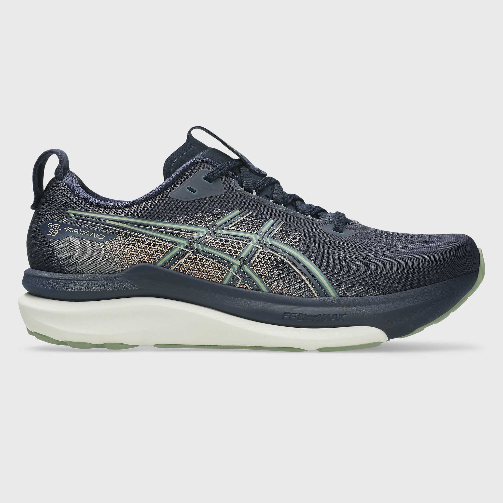 ASICS GEL-Kayano 33 Men's Midnight/Khaki Green
