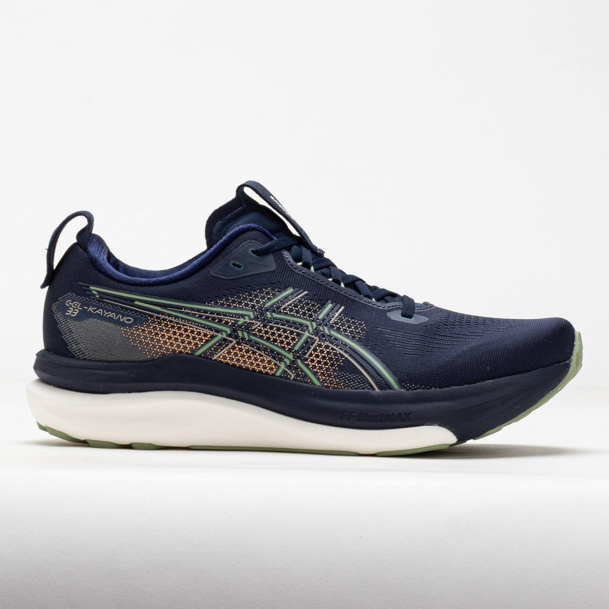 ASICS GEL-Kayano 33 Men's Midnight/Khaki Green