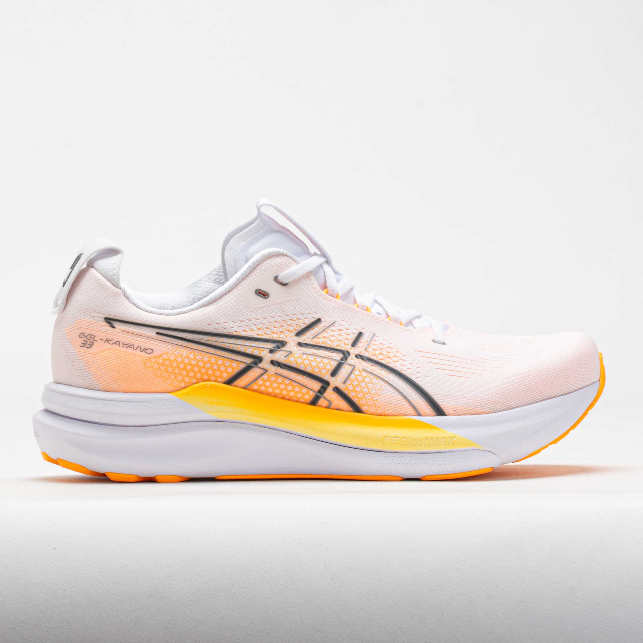 ASICS GEL-Kayano 33 Men's White/Stadium Orange