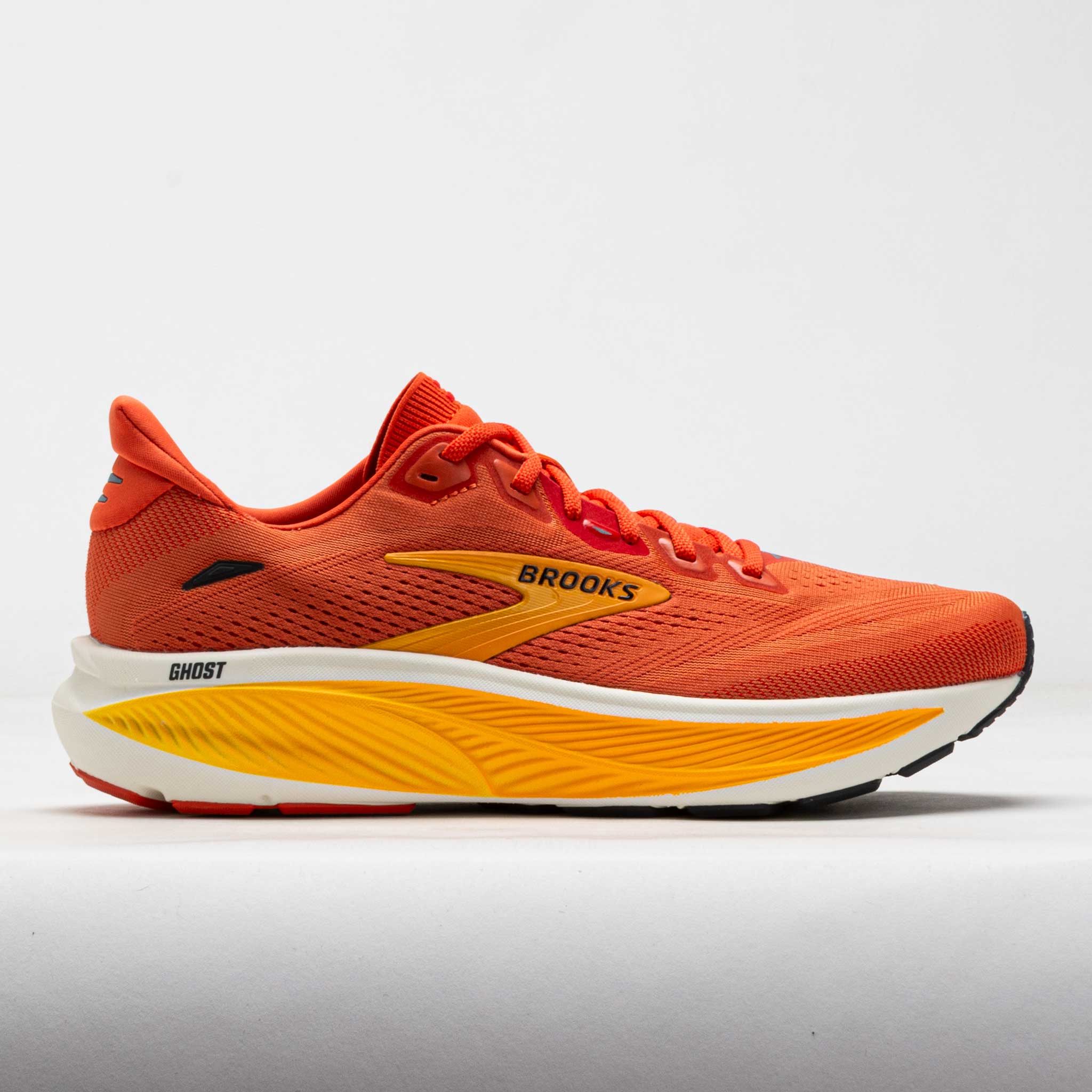 Brooks Ghost 18 Men's Tigerlily/Orange/Pearl – Holabird Sports