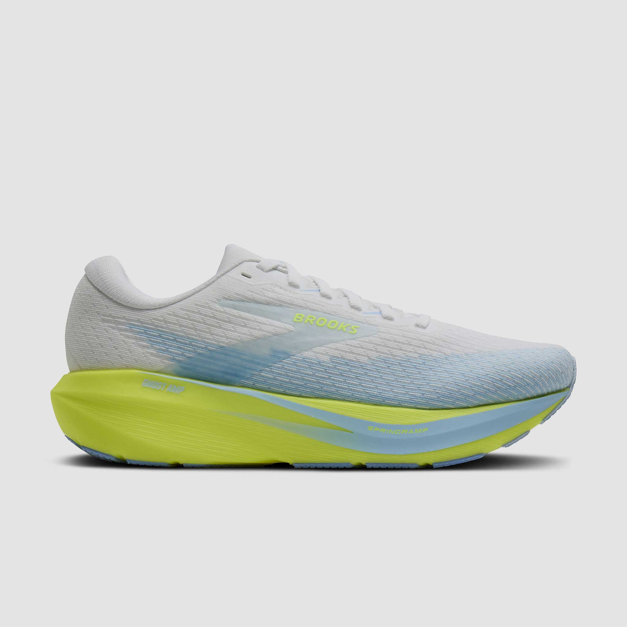 Brooks Ghost Amp Women's White/Blue/Nightlife