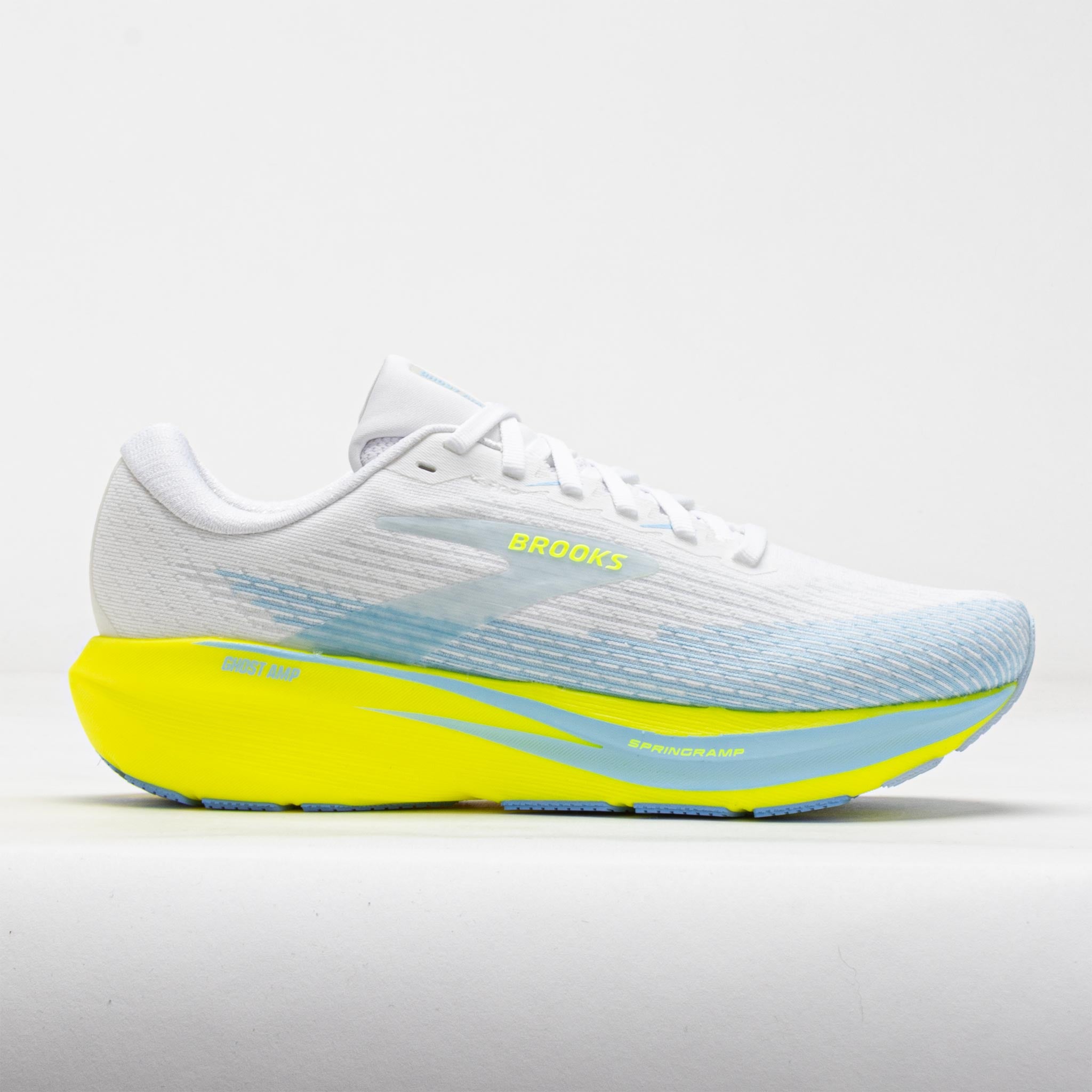 Brooks Ghost Amp Women's White/Blue/Nightlife