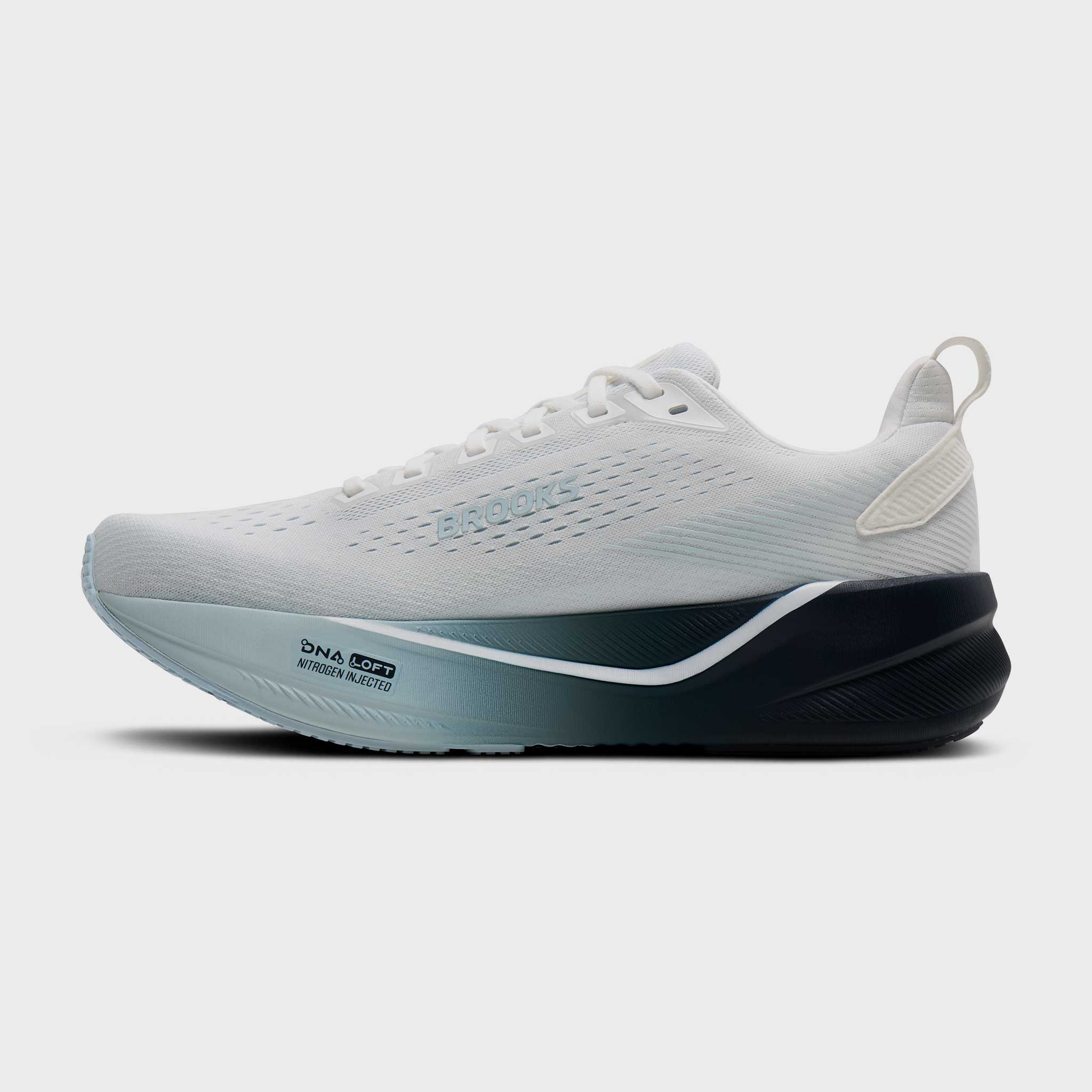 Brooks Ghost Max 4 Men's White/Navy/Blue