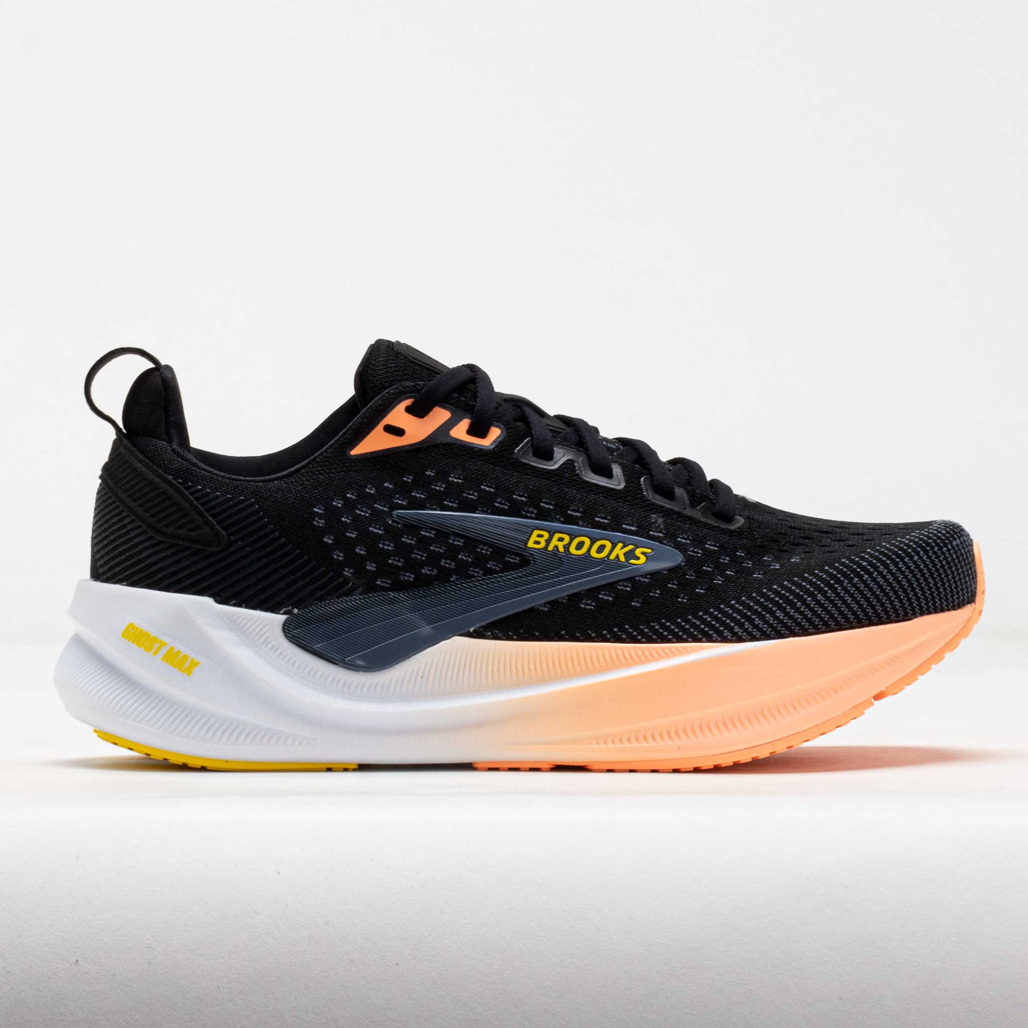 Brooks Ghost Max 4 Women's Black/Folkstone/Cyber Peach