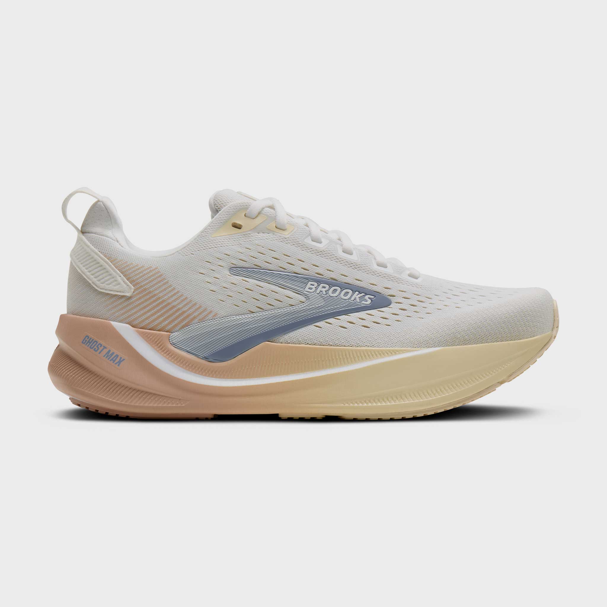 Brooks Ghost Max 4 Women's White/Rose/Rutabaga