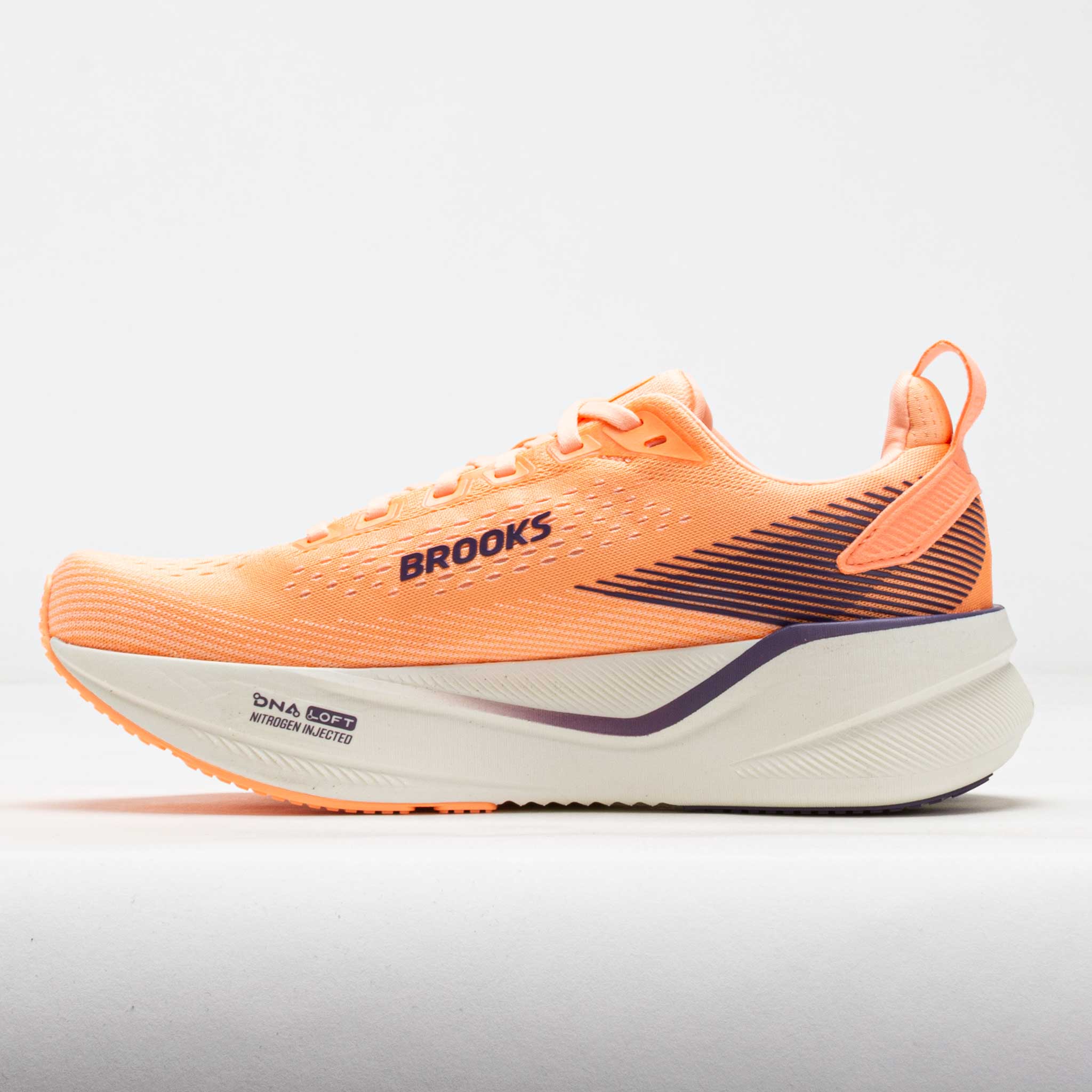 Brooks Ghost Max 4 Women's Cyber Peach/Grape/Bluewash