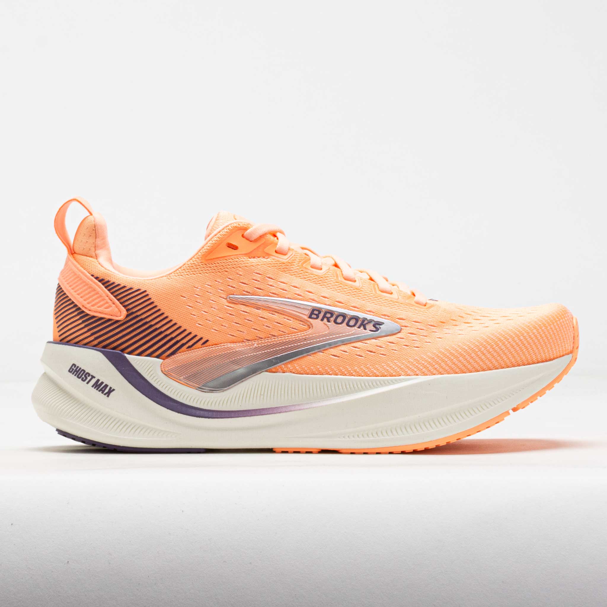 Brooks Ghost Max 4 Women's Cyber Peach/Grape/Bluewash