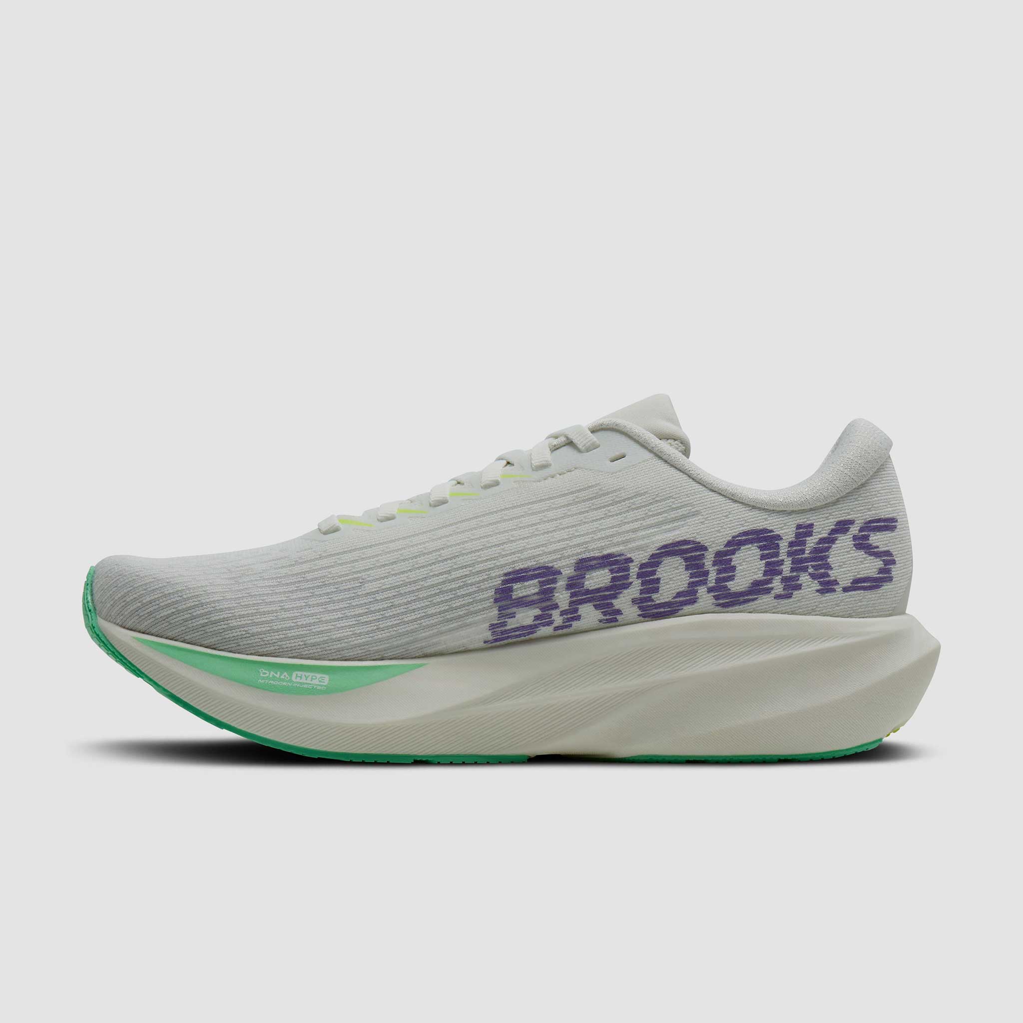 Brooks Ghost Amp Women's Grey/Grey/Paradise Green