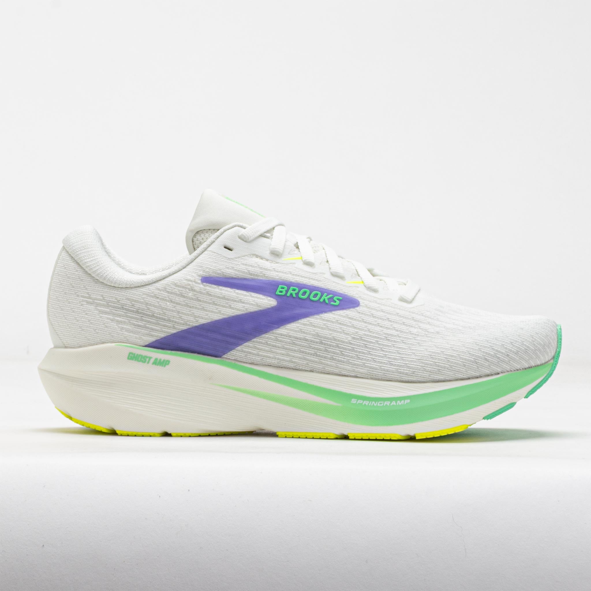 Brooks Ghost Amp Women's Grey/Grey/Paradise Green