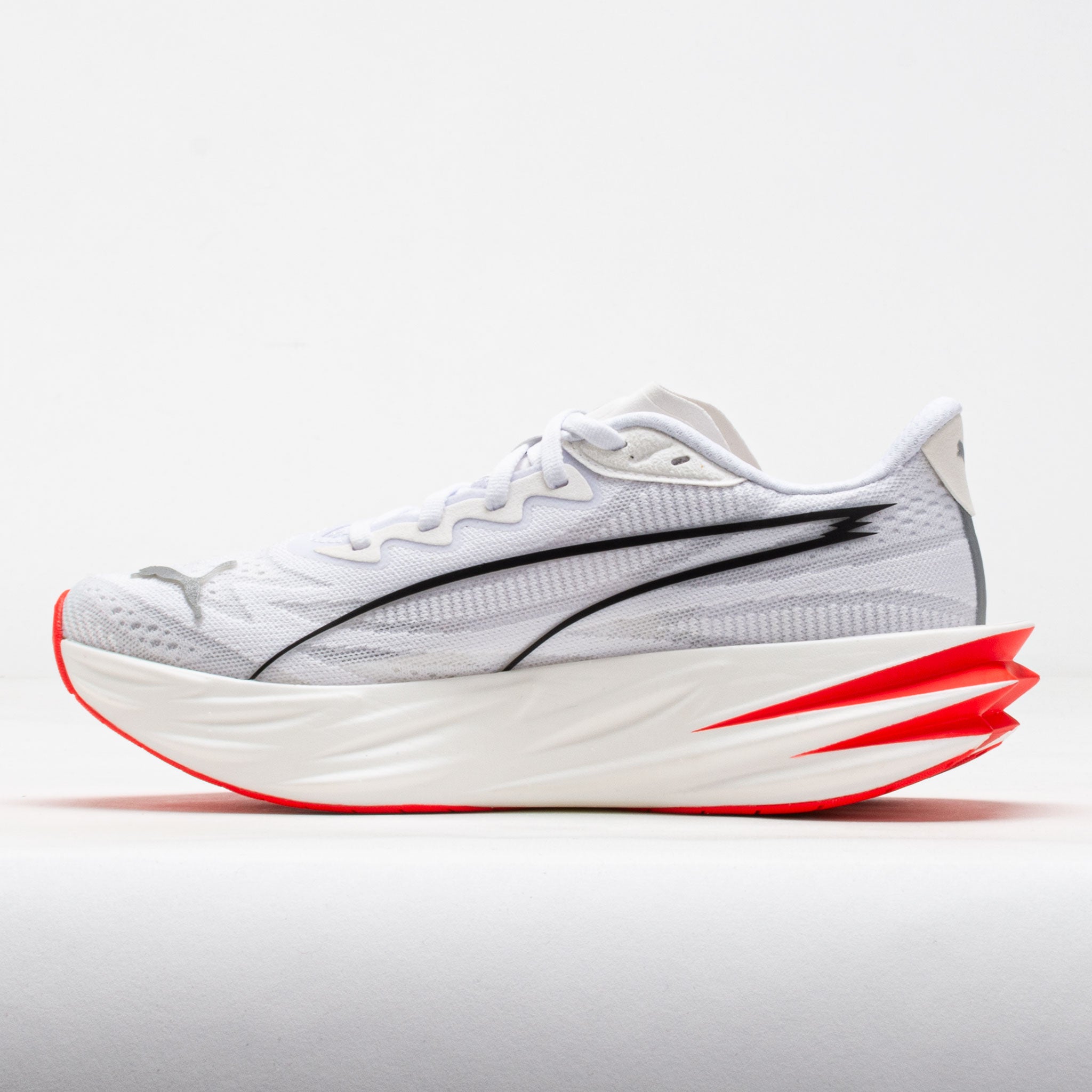 Puma Deviate Pure NITRO Women's White/Ultra Red/Silver
