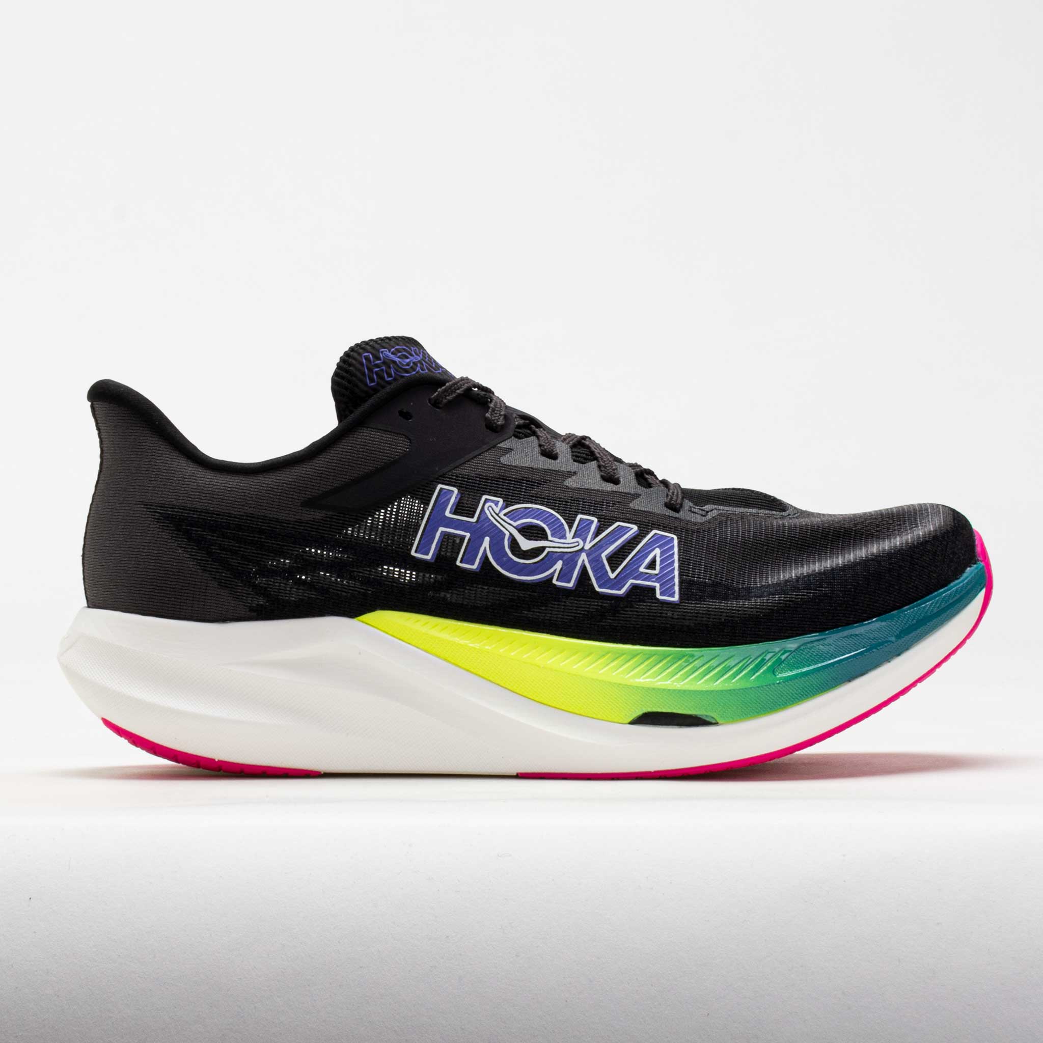 HOKA Rocket X 3 Unisex Black/Neon Nebula