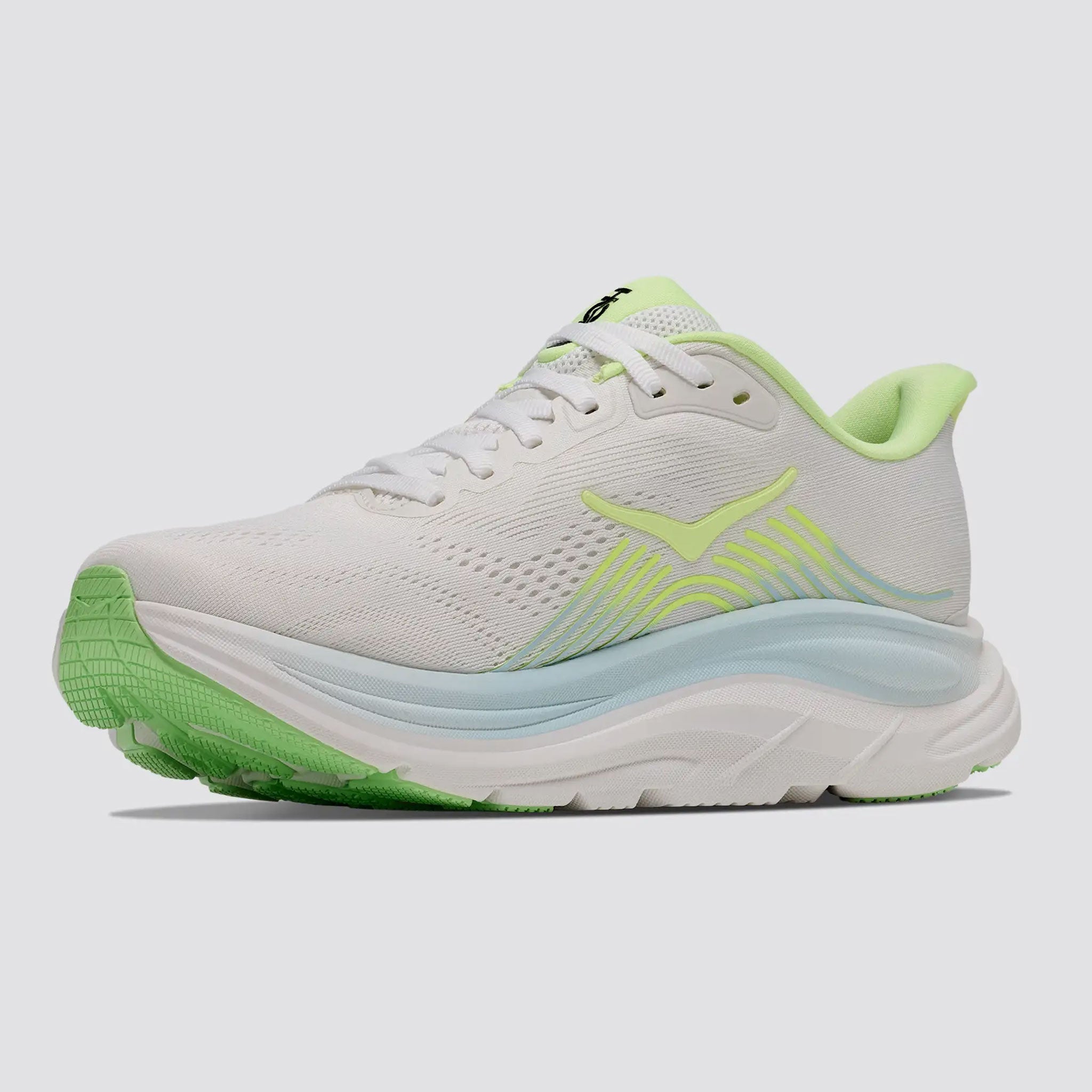 HOKA Clifton 11 Women's Frost/Neon Yuzu