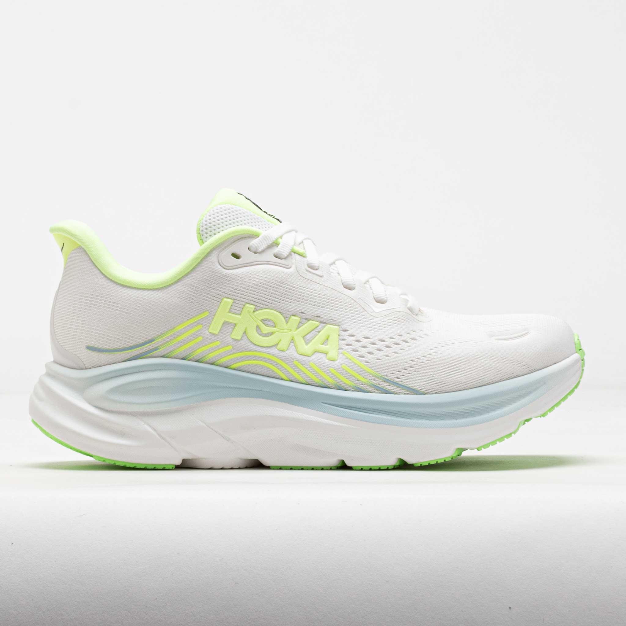 HOKA Clifton 11 Women's Frost/Neon Yuzu