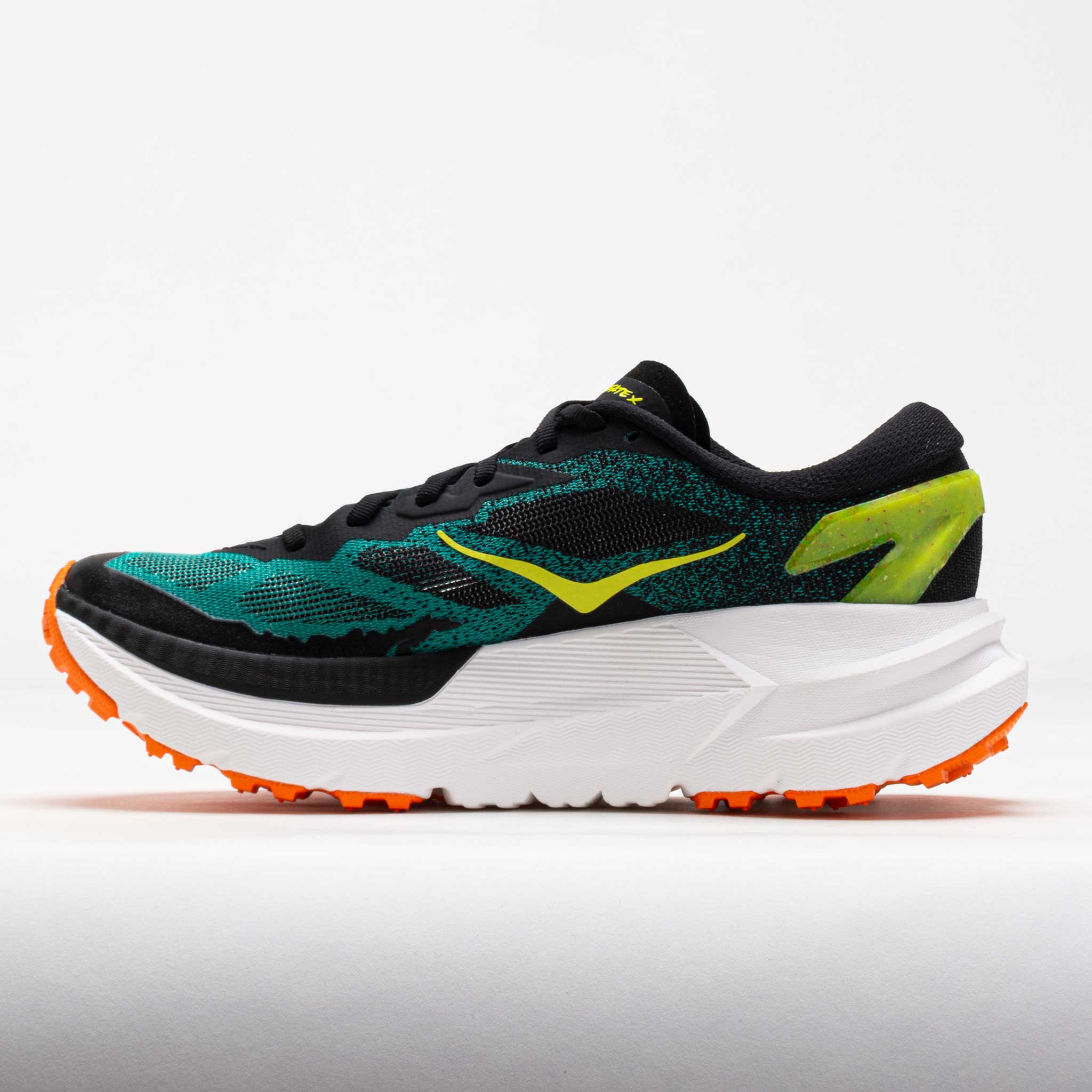 HOKA Mafate X Men's Black/Electric Aqua
