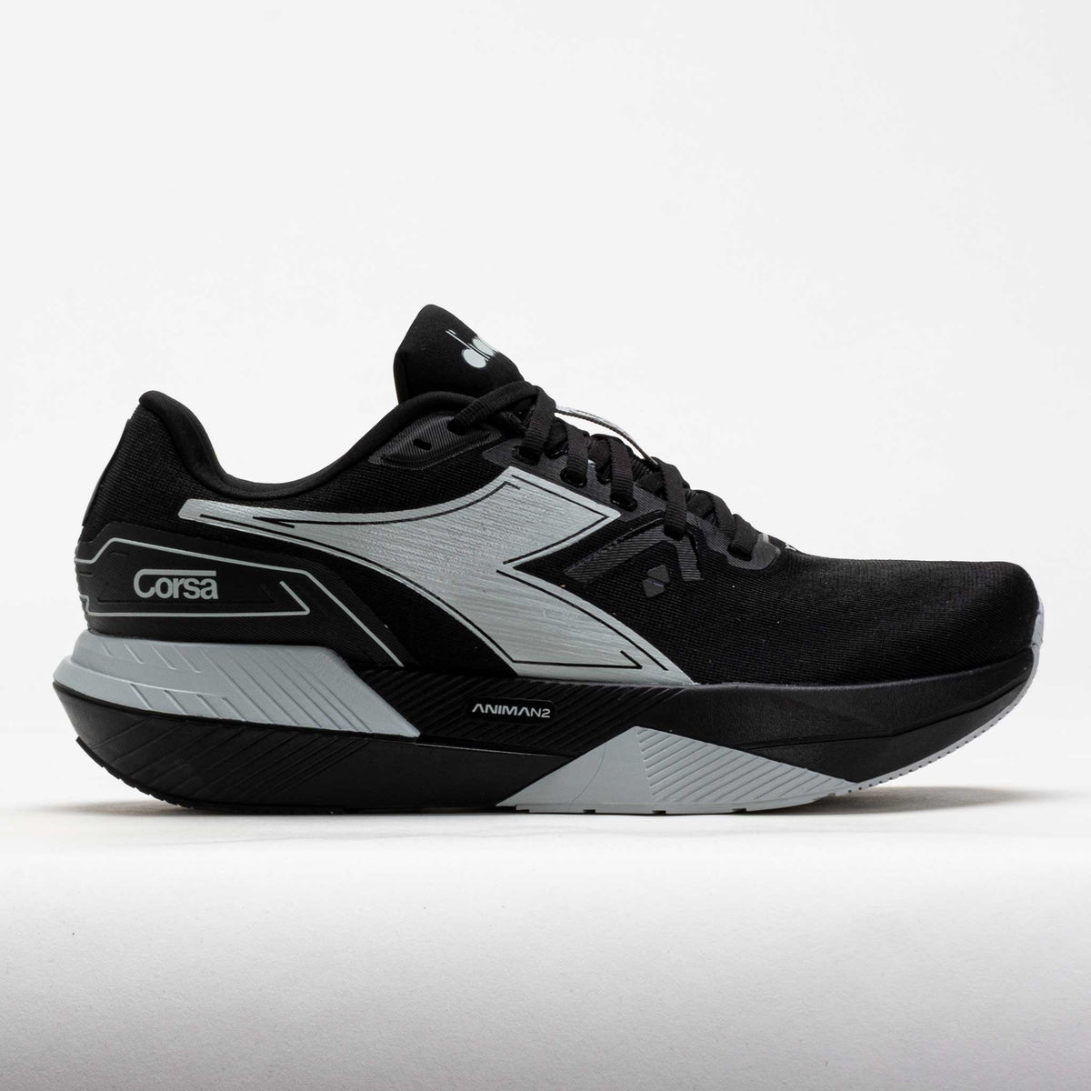 Diadora Corsa Men's Black/Mirage Grey