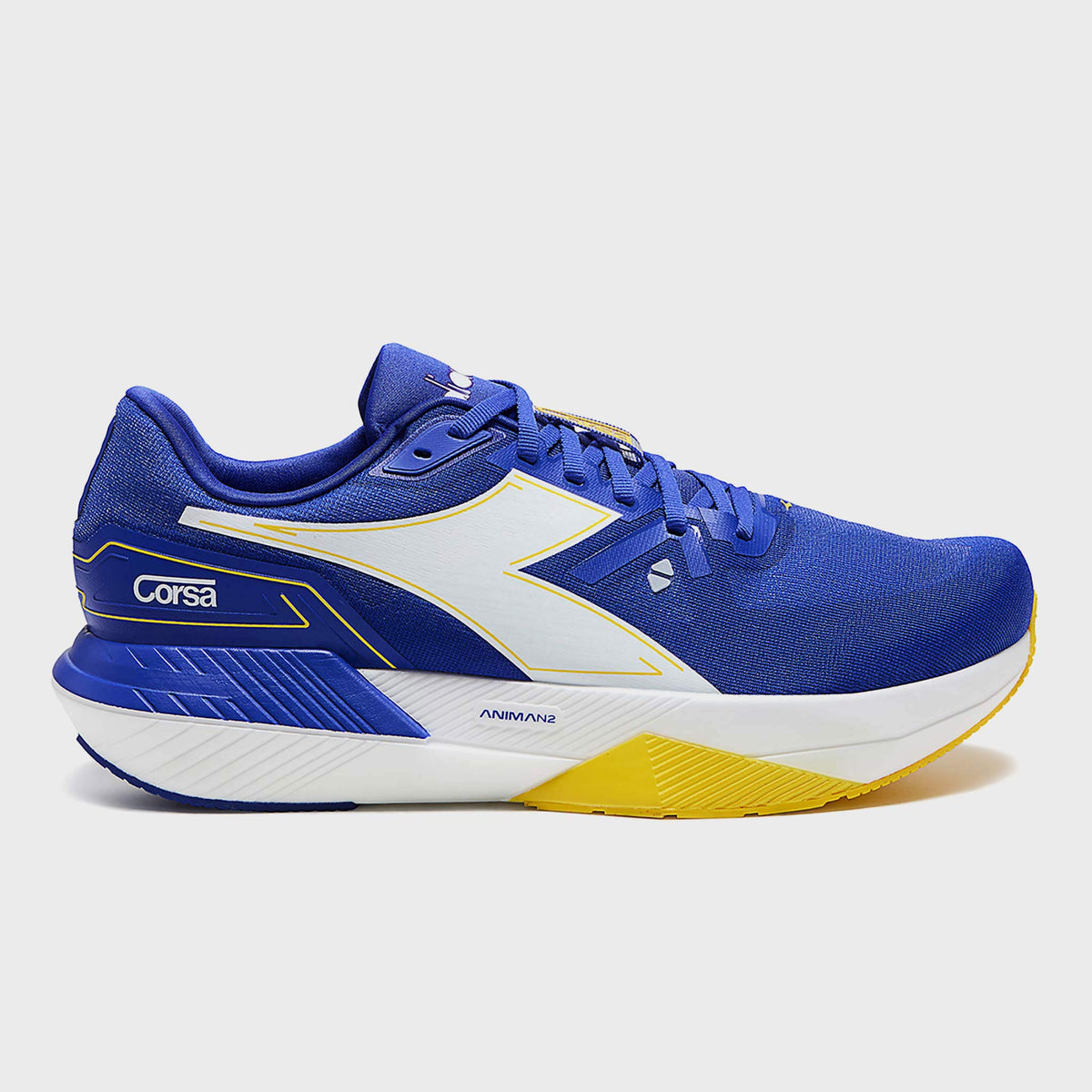 Diadora Corsa Men's Surf the Web/White/Cyber Yellow