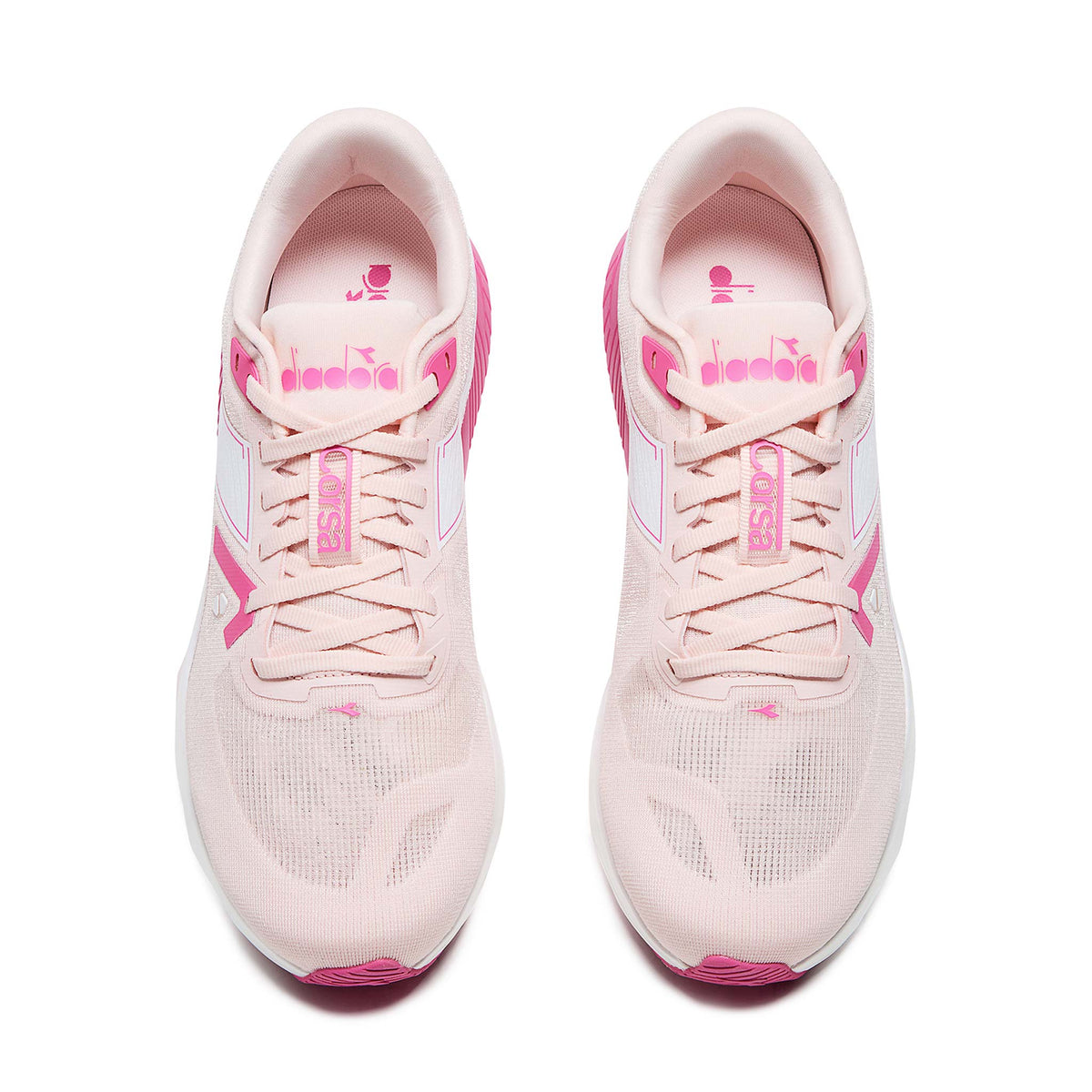Diadora Corsa Women's Pearl/Carmine Rose
