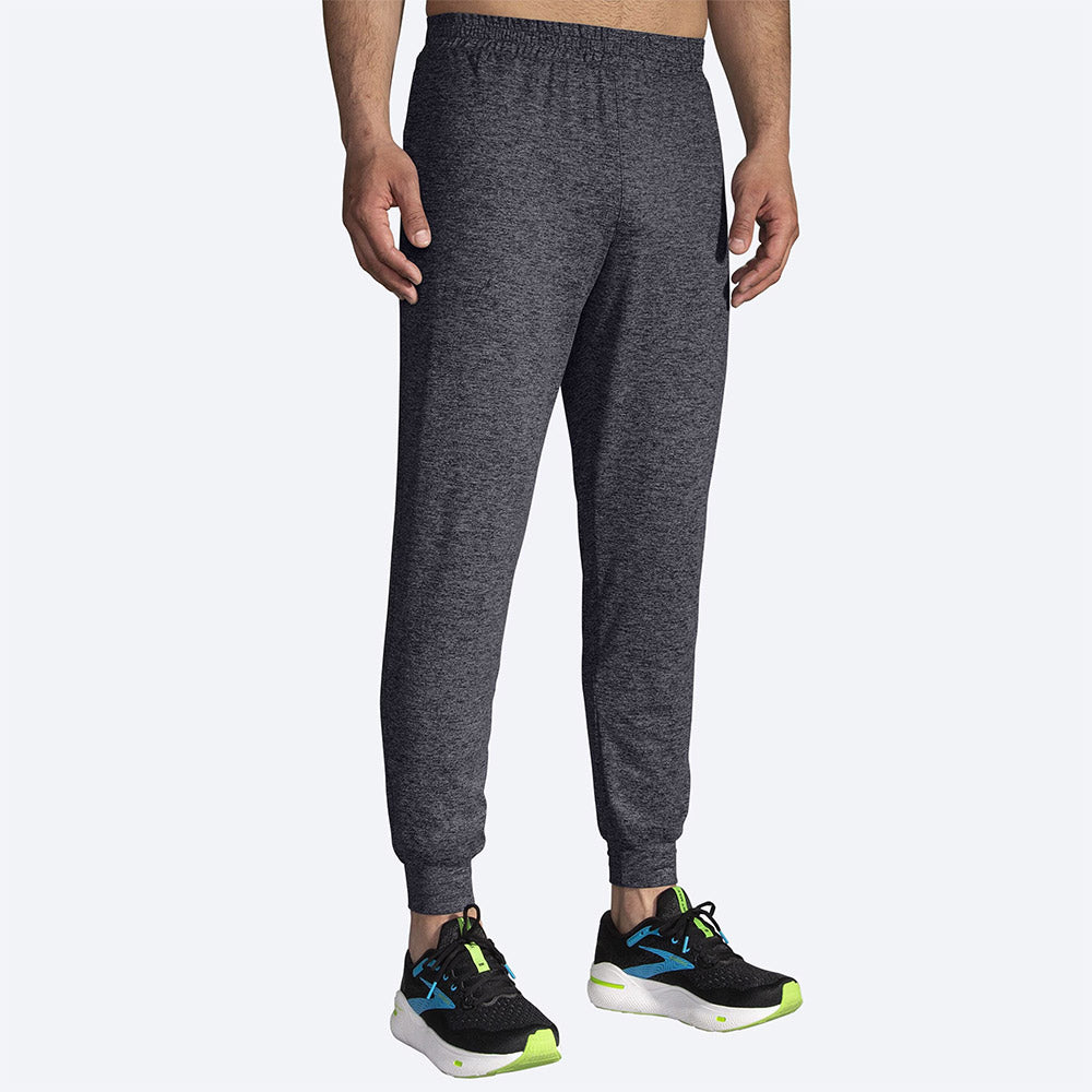 Brooks Luxe Jogger S , Heather Black (Men's)