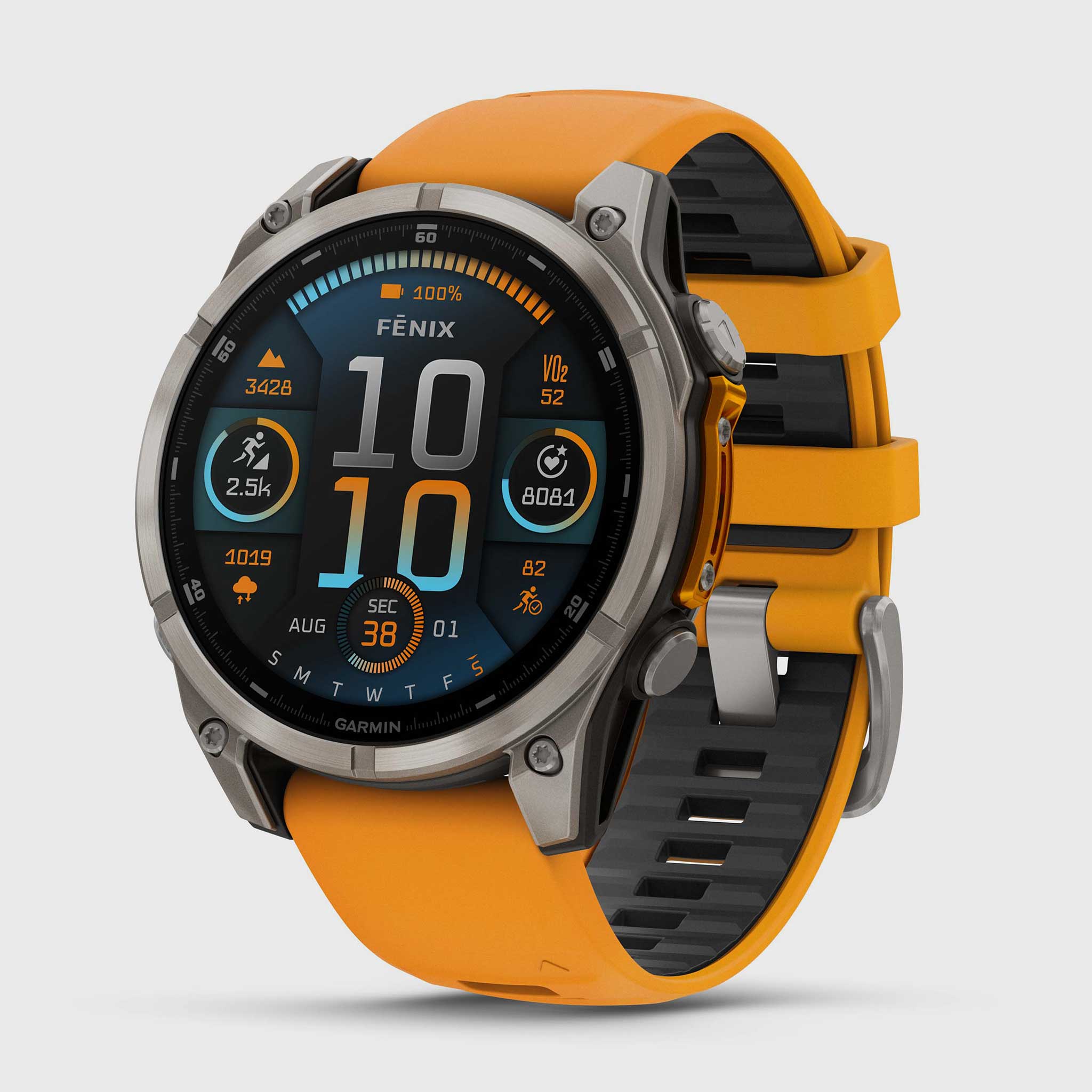 Garmin fenix 8 47mm AMOLED Sapphire GPS Watch