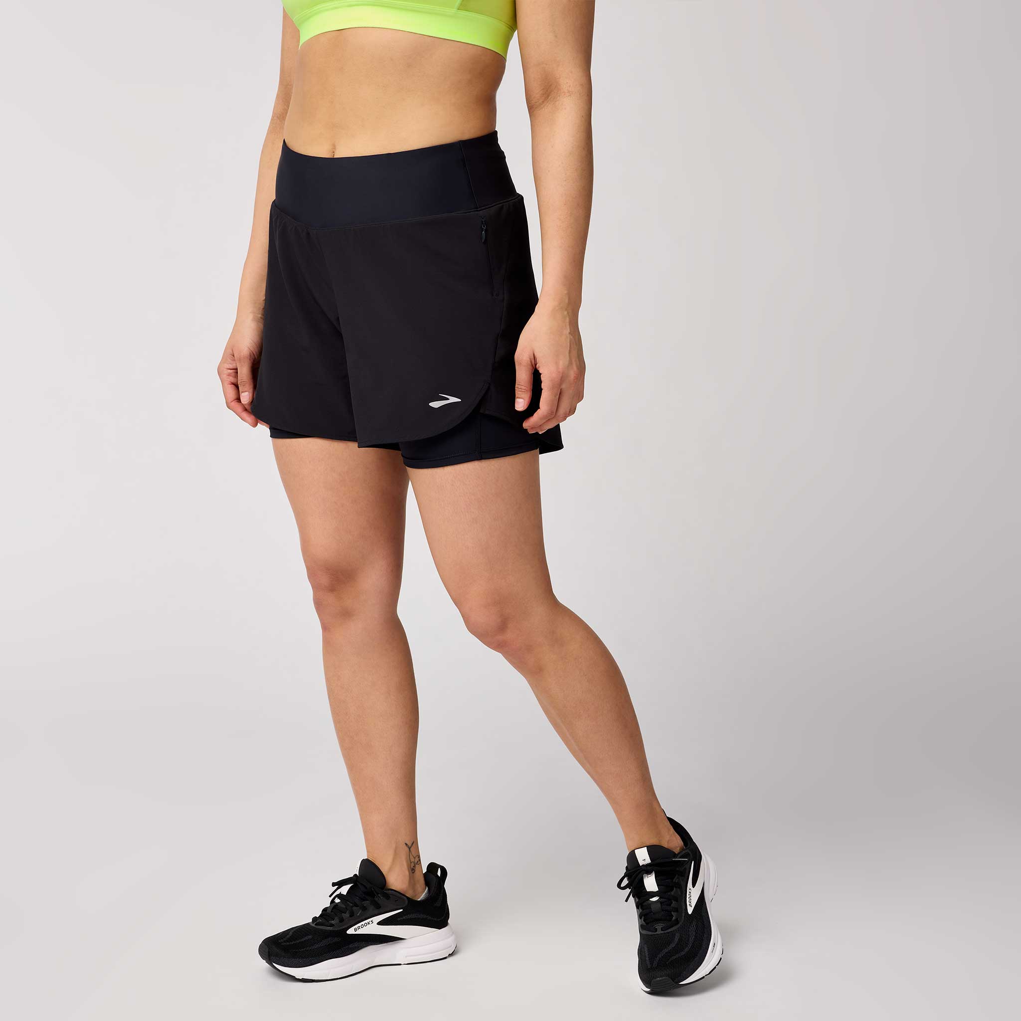 Brooks Chaser 5" 2-in-1 Short 2.0 Women's