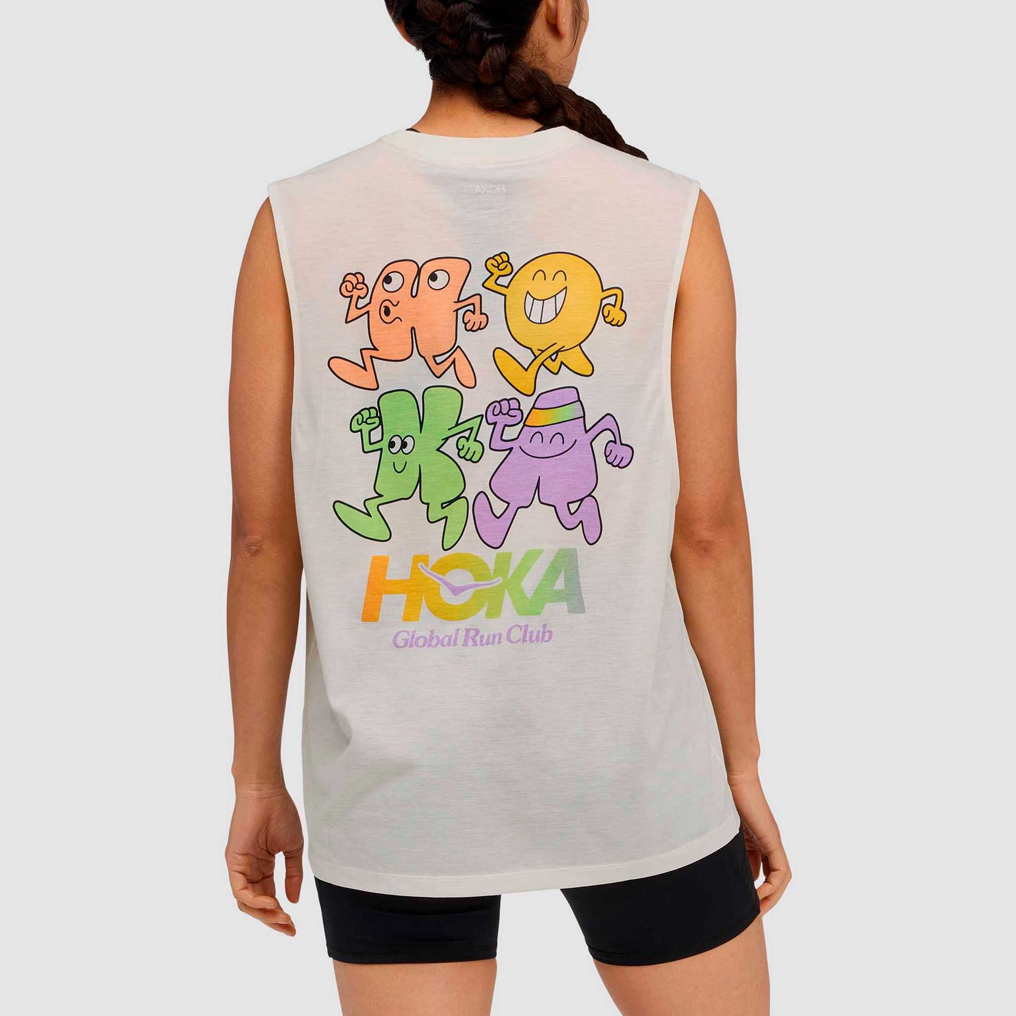 HOKA Global Run Day Sleeveless Tee Unisex
