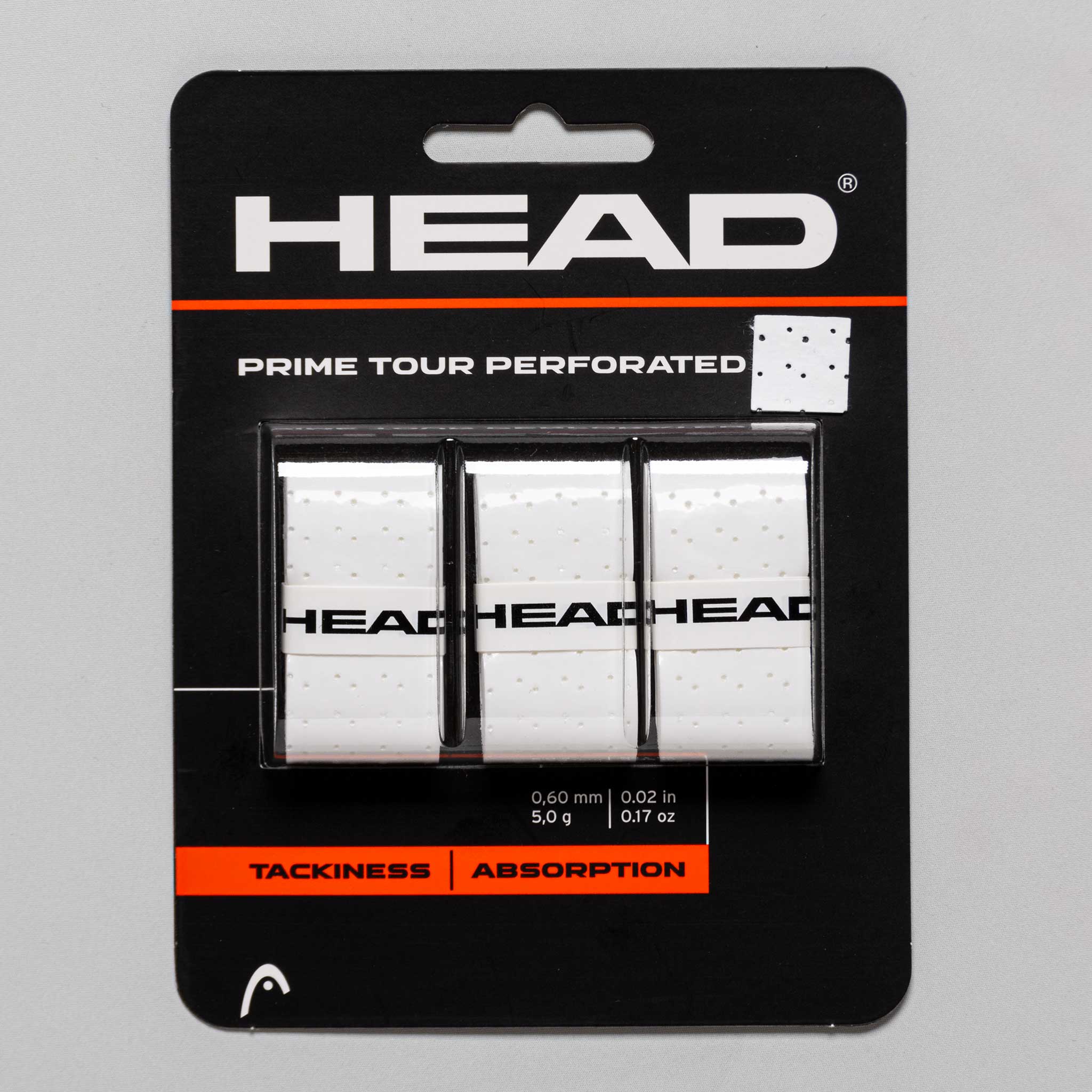 HEAD Prime Tour Perforated Overgrip 3 Pack