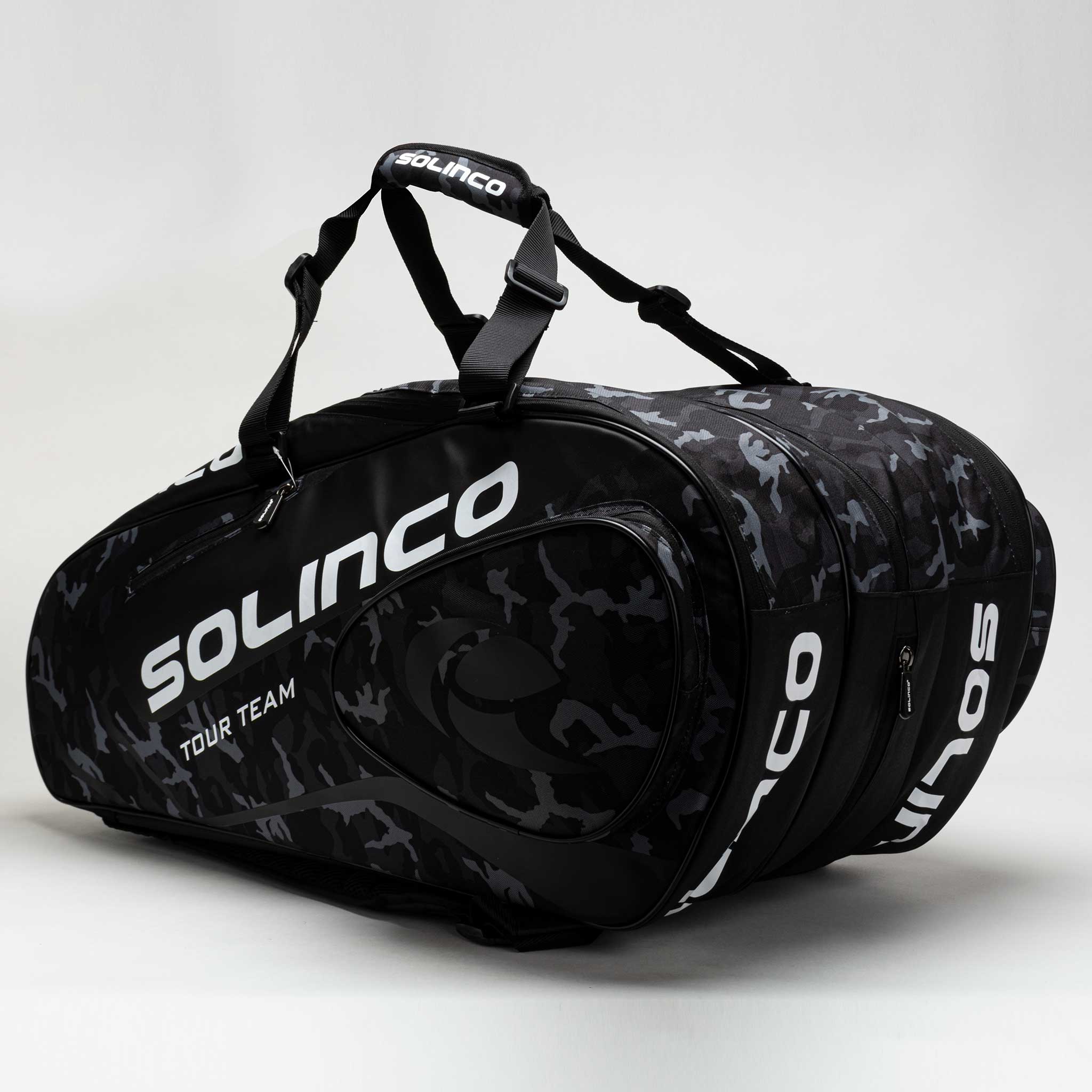 Solinco Tour 15 Pack Bag Black Camo
