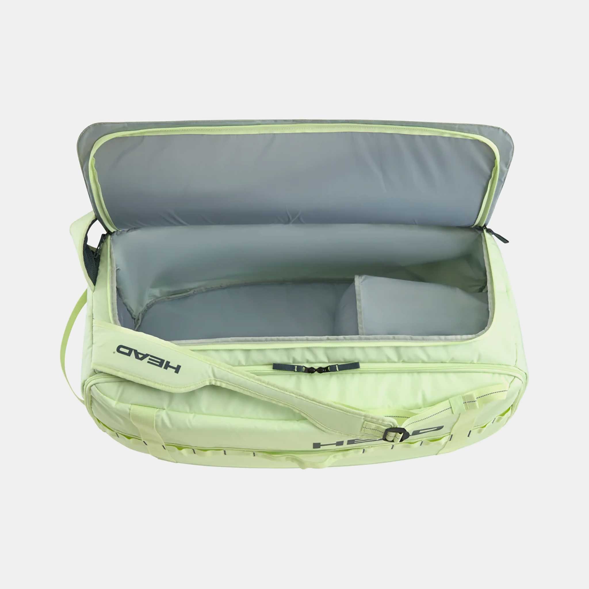 HEAD Pro Duffle Bag Medium 6 Racquet  Liquid Lime/Anthracite