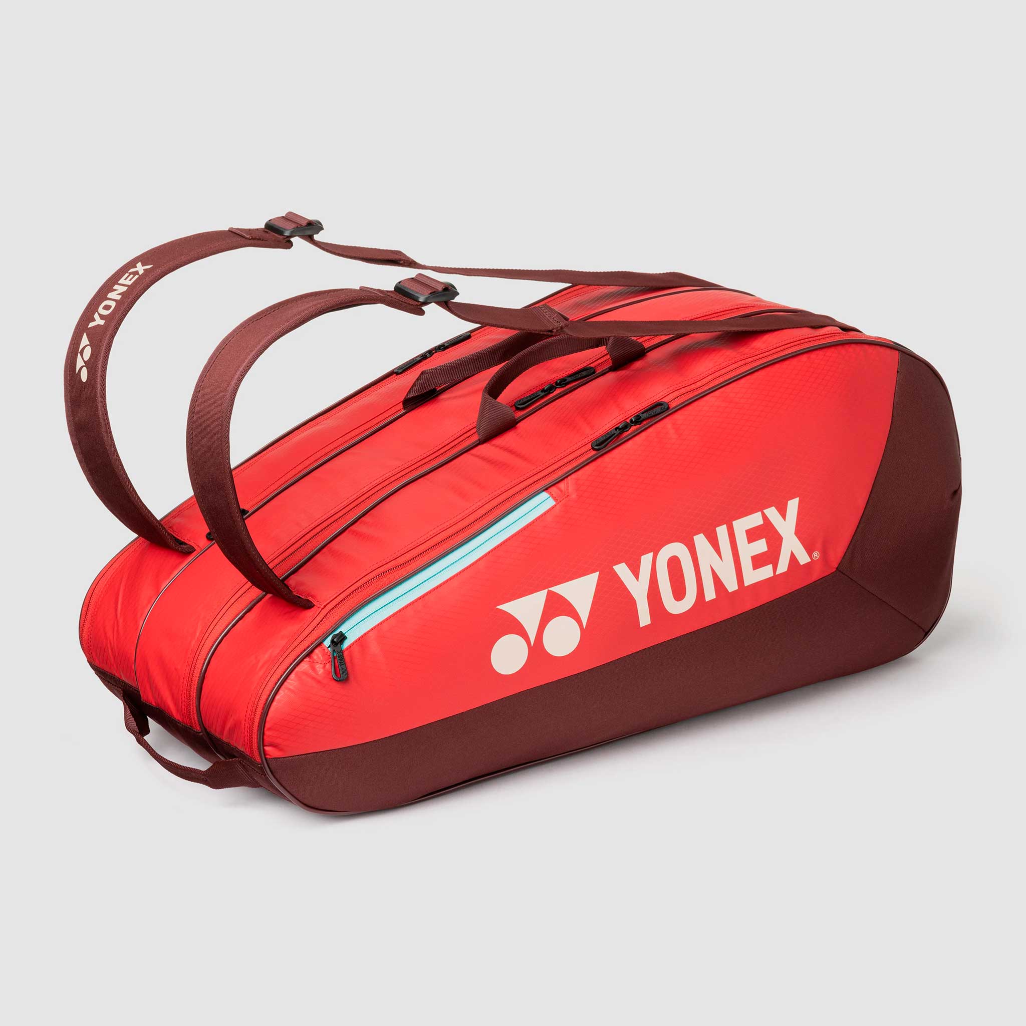 Yonex Team 9 Pack Racquet Bag Ruby Red