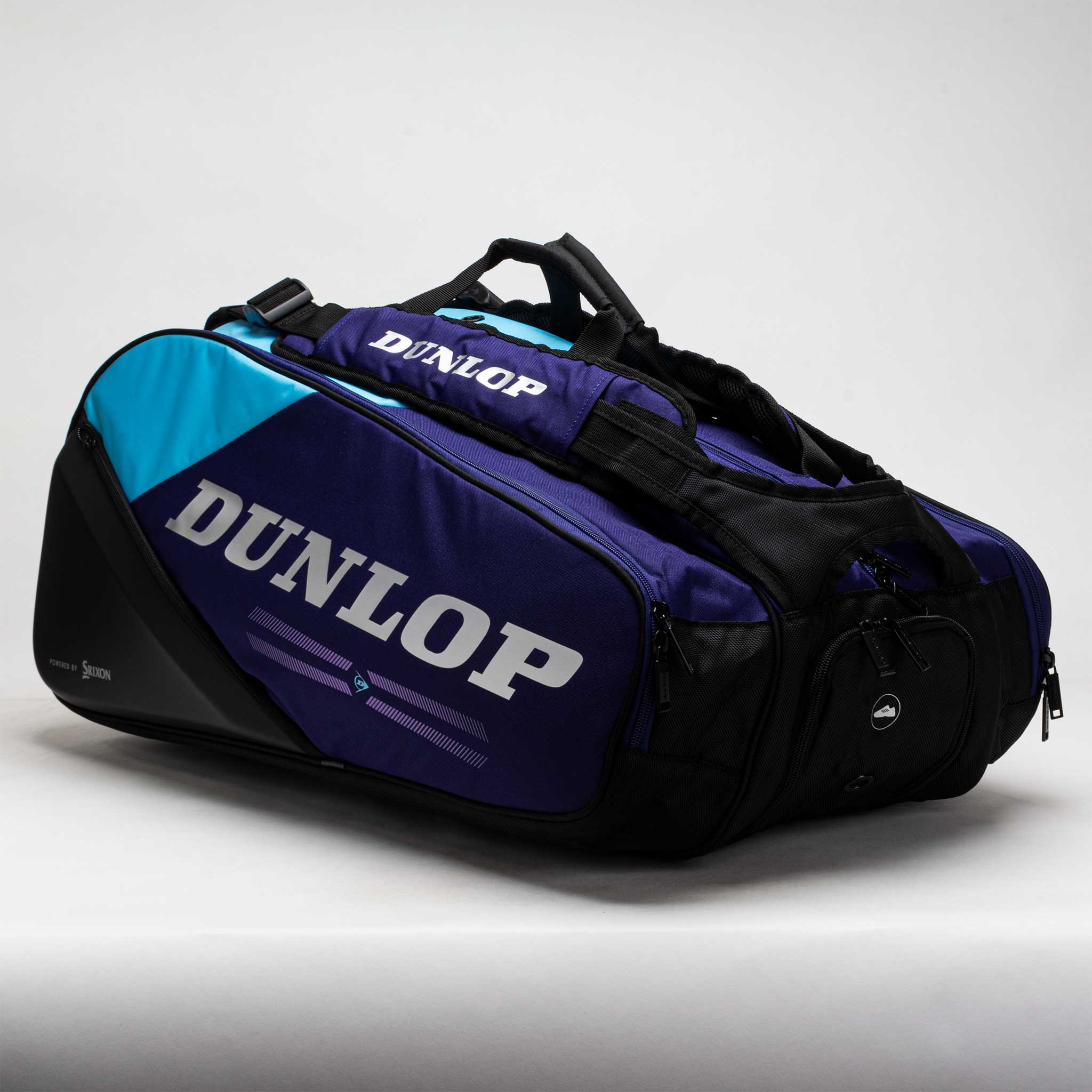 Dunlop FX Performance 12 Racket Bag Black/Blue