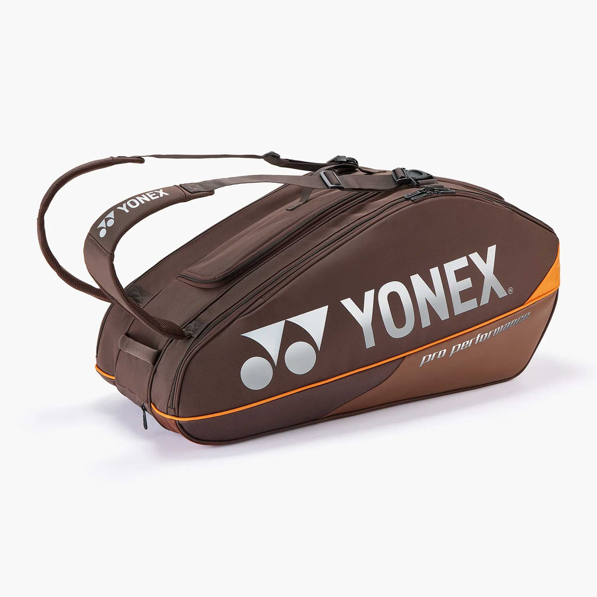 Yonex Pro 9 Pack Racquet Bag Espresso Brown