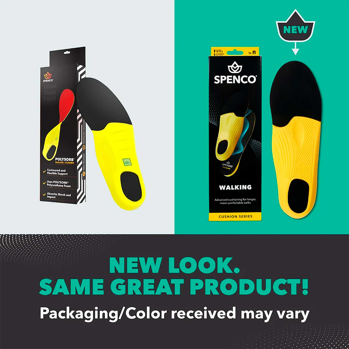 Spenco PolySorb Walker/Runner Insoles