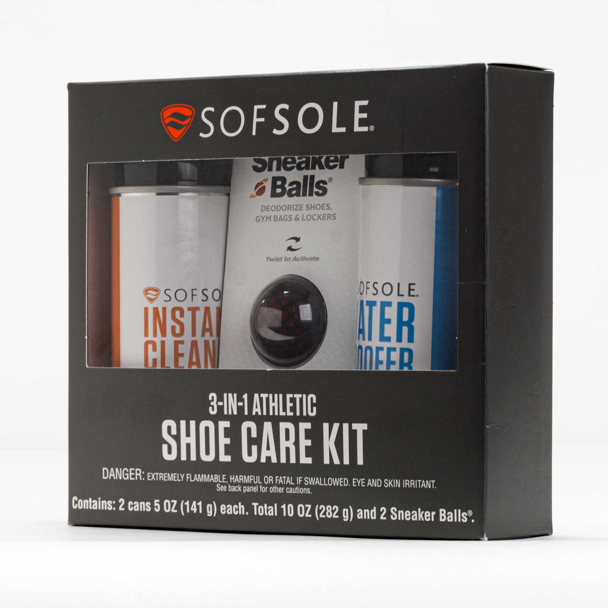 Sof Sole 3-in-1 Athletic Shoe Care Kit