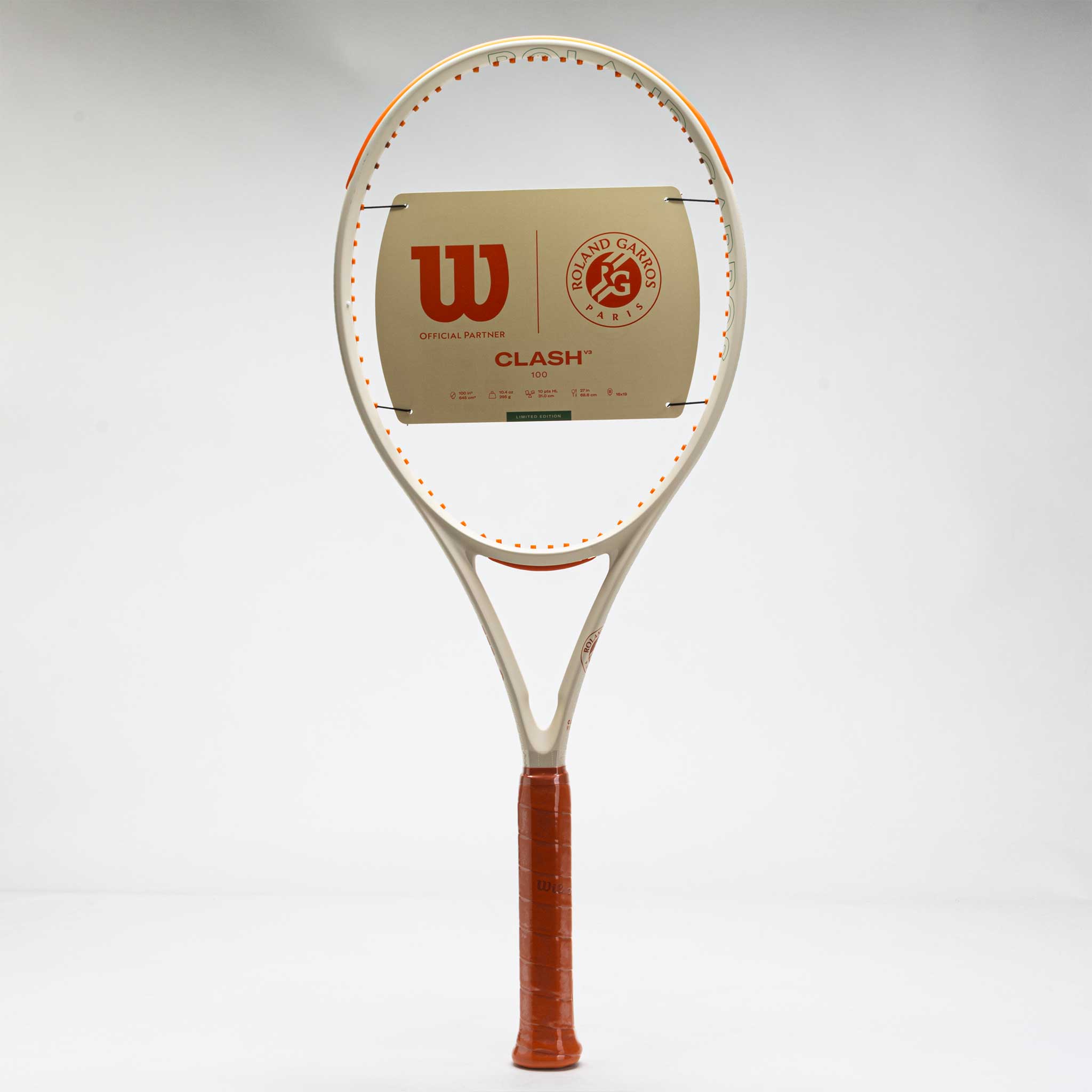 Wilson Clash 100 v3 Roland Garros 2025