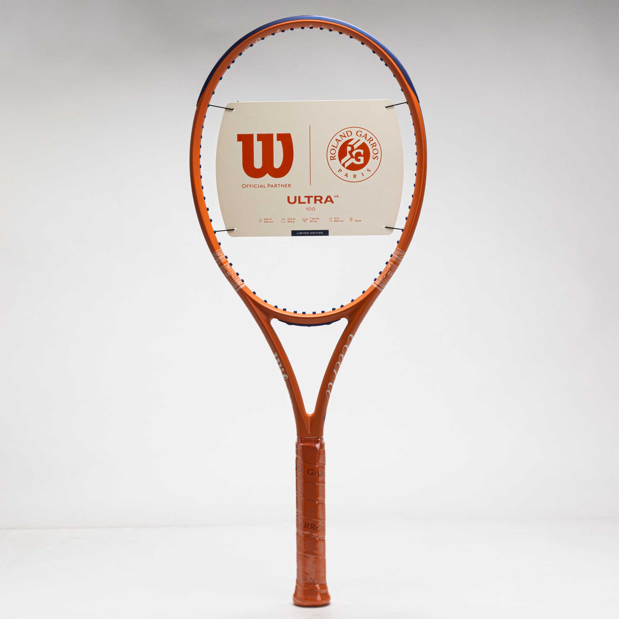 Wilson Ultra 100 v5 Roland Garros 2026