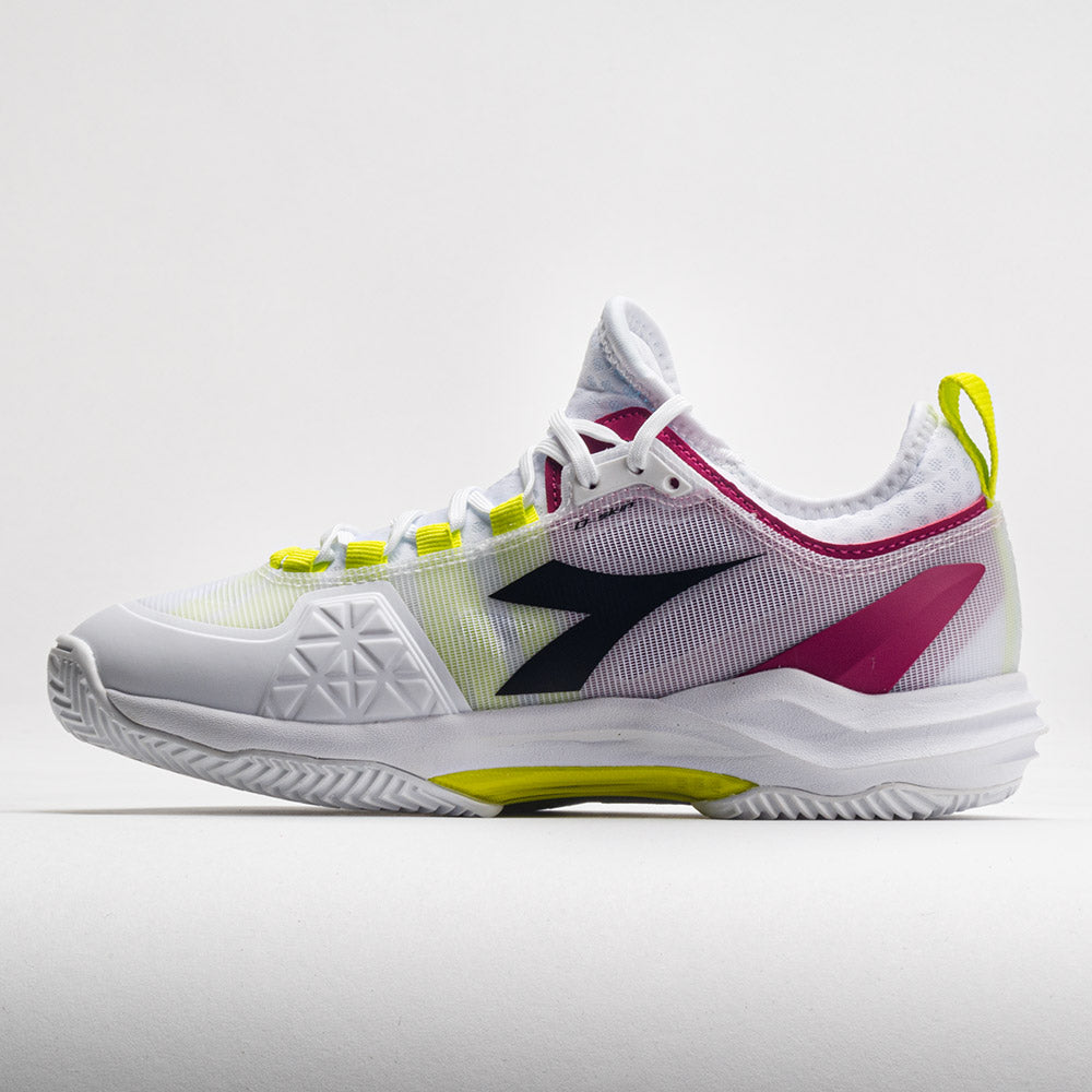 Diadora Speed Blushield Fly 4+ Clay Women's White/Black/Vivacious