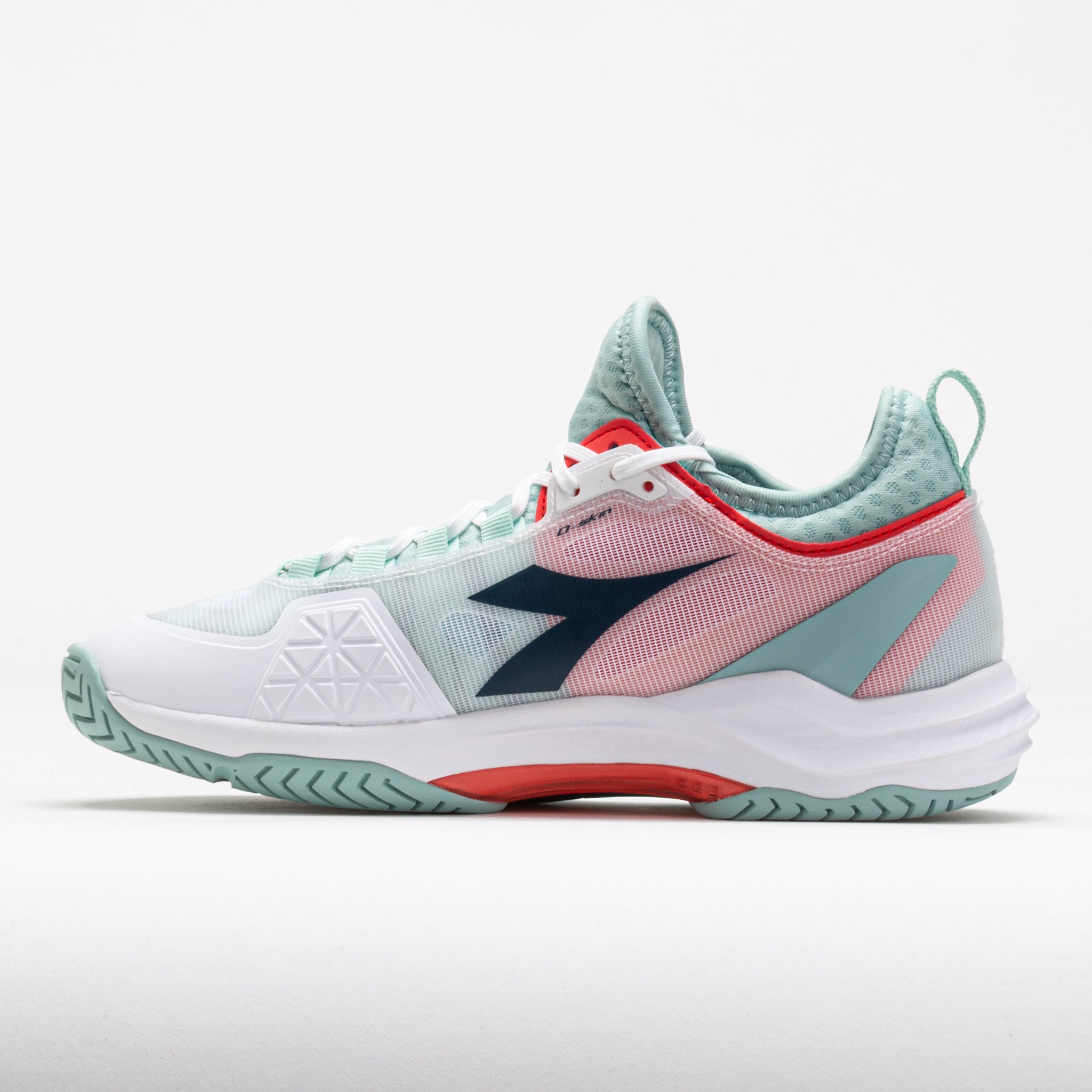 Diadora Speed Blushield Fly 4+ AG Women's White/Legion Blue/Surf Spray