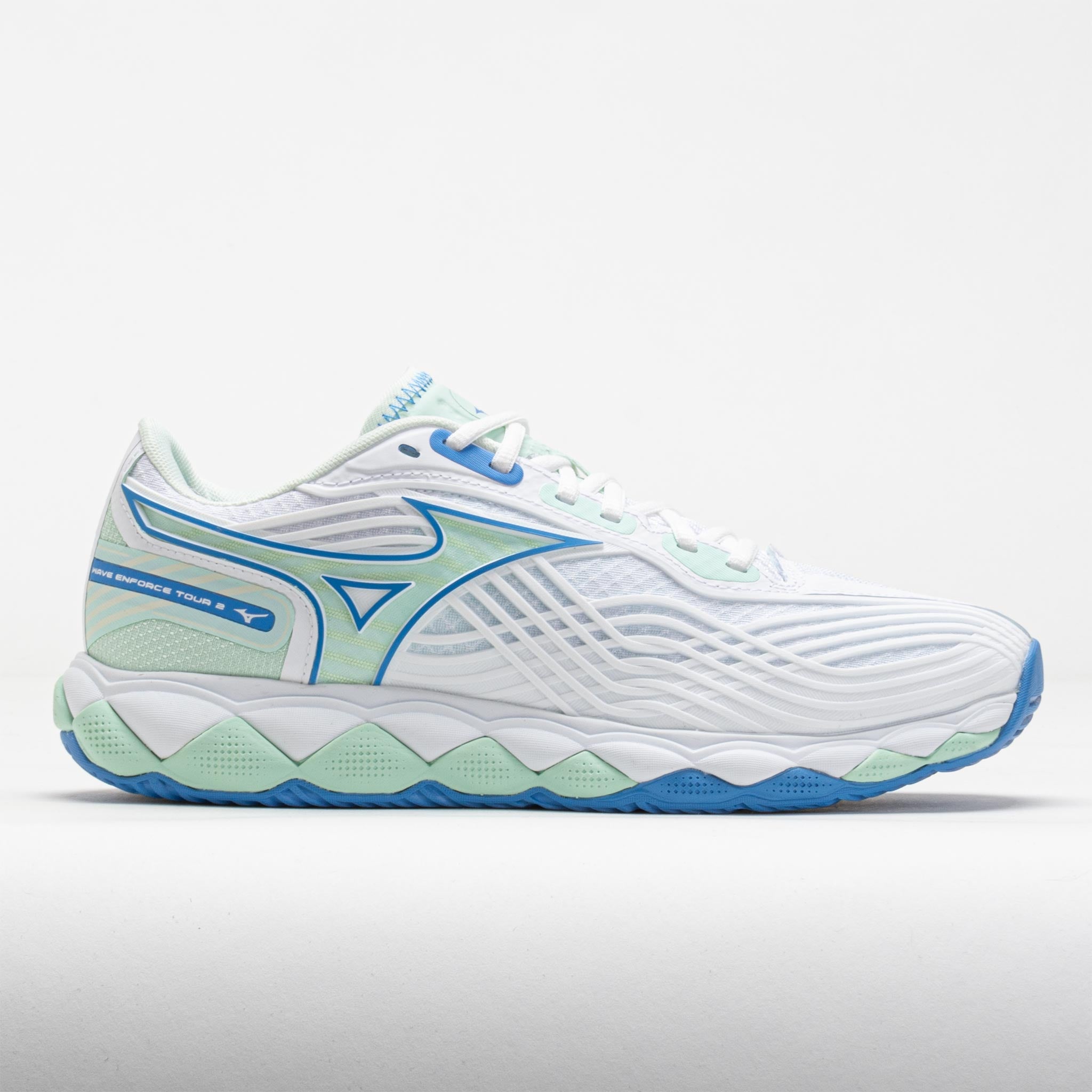 Mizuno Wave Enforce Tour 2 AC Women's White/Frontier Blue